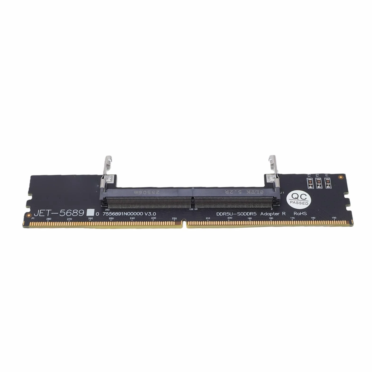 Karta Adaptera DDR5 U DIMM na SO DDR5 RVS, Konwerter Pamięci do Laptopa na Komputer Stacjonarny, z Solidnym Materiałem PCB, do Naprawy i Konserwacji Komputerów