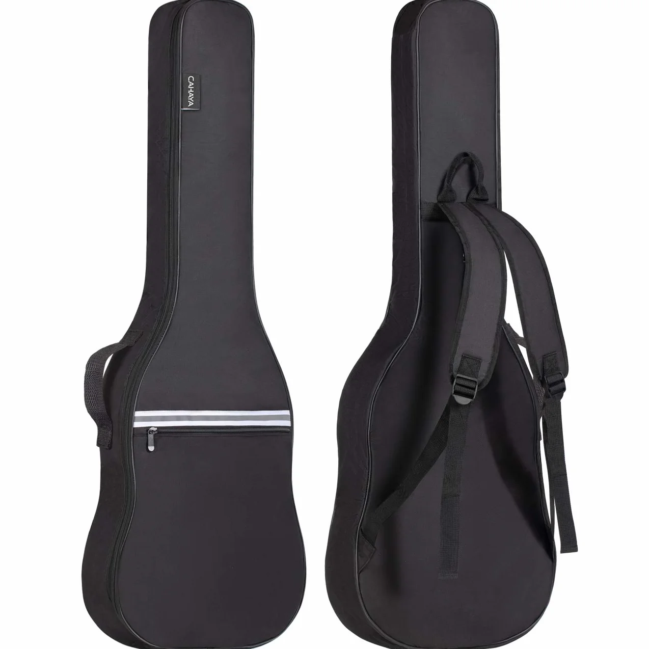 Cahaya Gig Bag Torba na Gitarę, Czarny, 100 cm x 30 cm x 6 cm