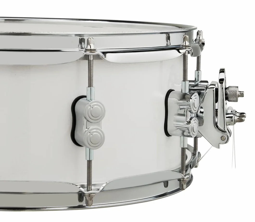 Pacific Drums Concept Werbel Klo, 14" x 5.5", Pearlescent White Lacquer