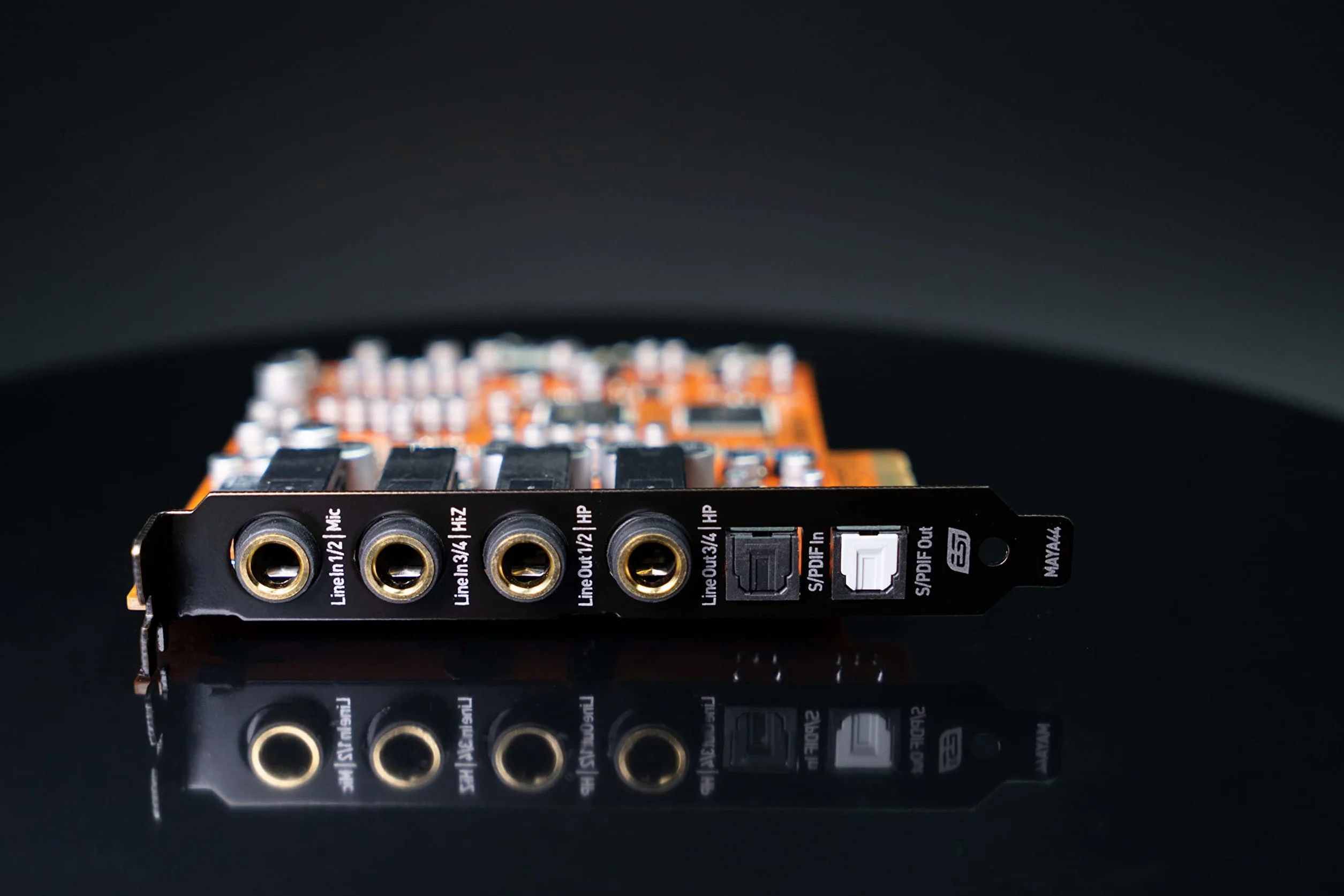 ESI MAYA44 eX | 24-bit/96kHz PCIe Audio Interface with 4 in / 4 out