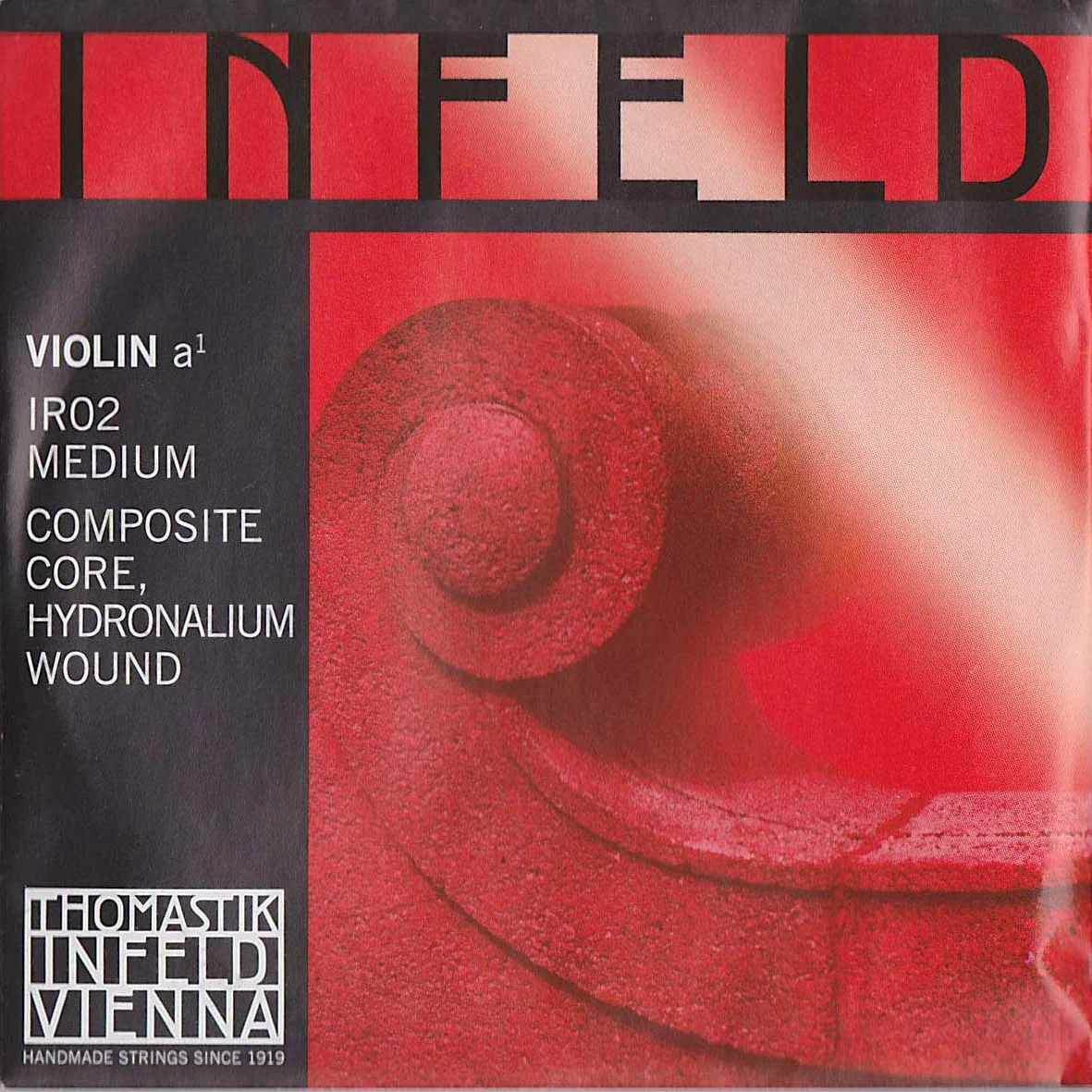 Thomastik Einzelsaite für 4/4 Violine Infeld "rot" - A-Saite Hybridkern, Hydonalium umsponnen