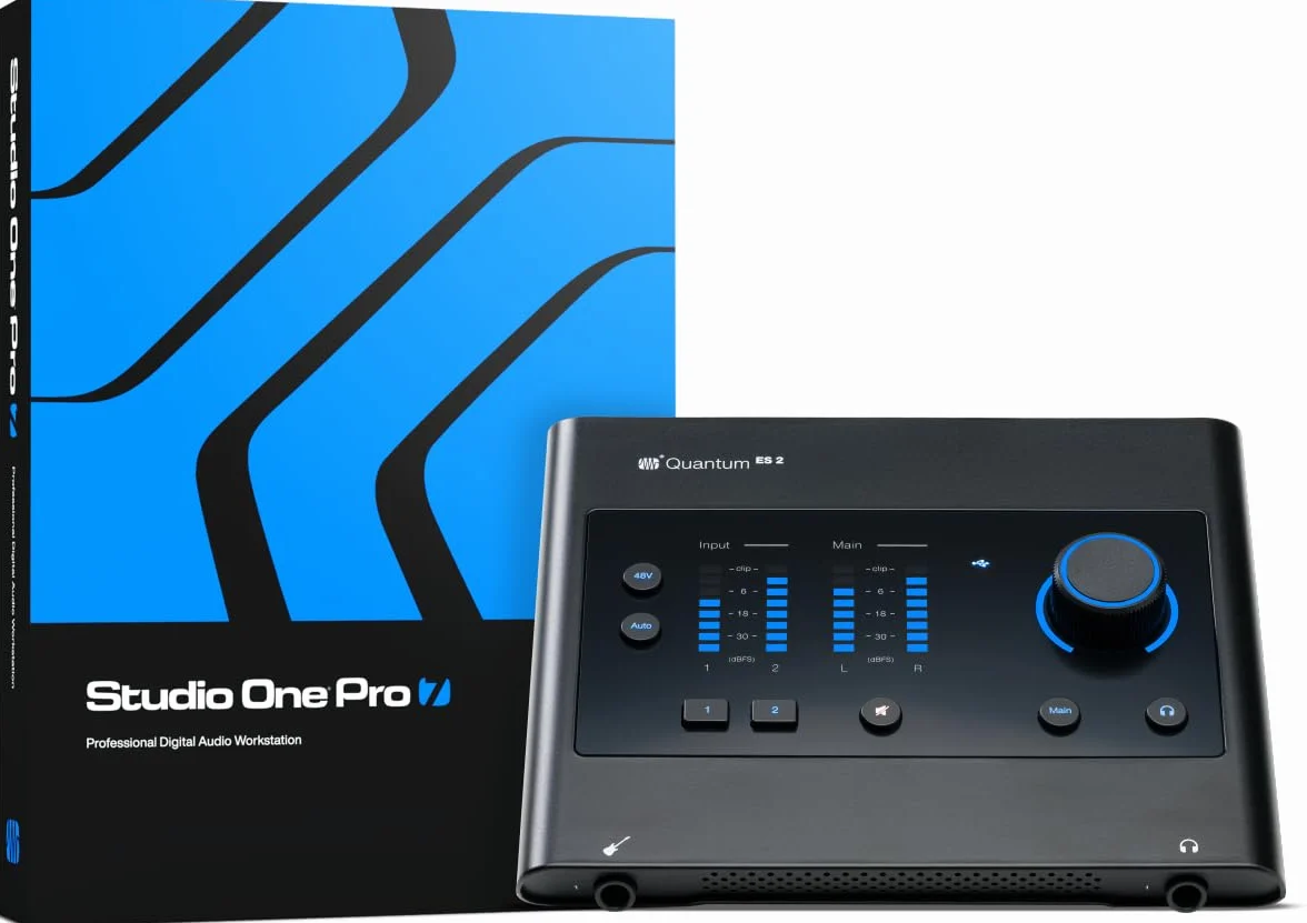 PreSonus Quantum ES 2 USB-C Audio Interface 2x2 24-bit 192 kHz
