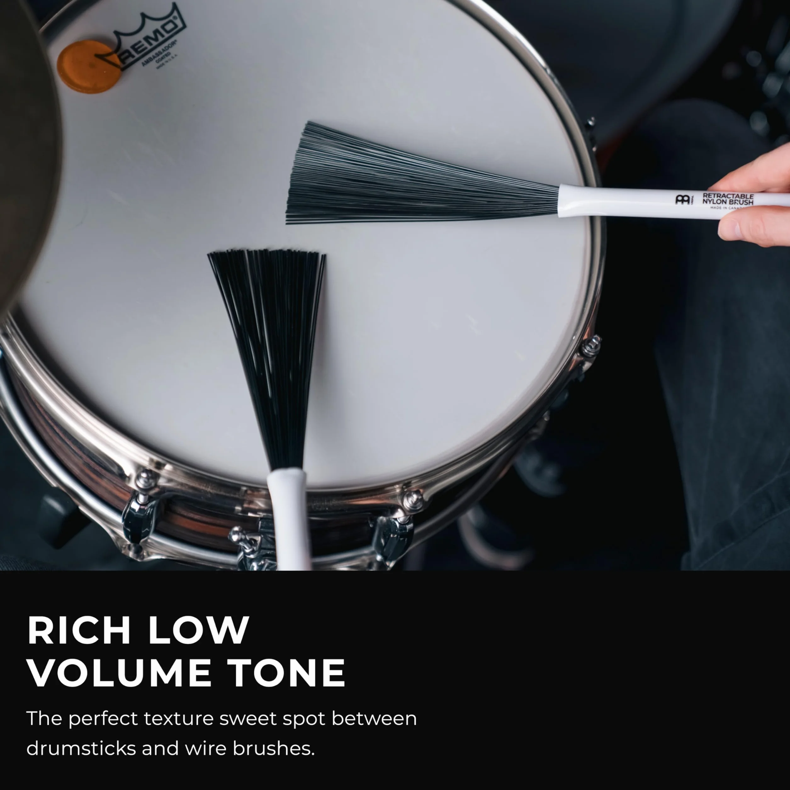 Meinl Retractable Nylon Jazz Brushes - Miotełka jazzowa