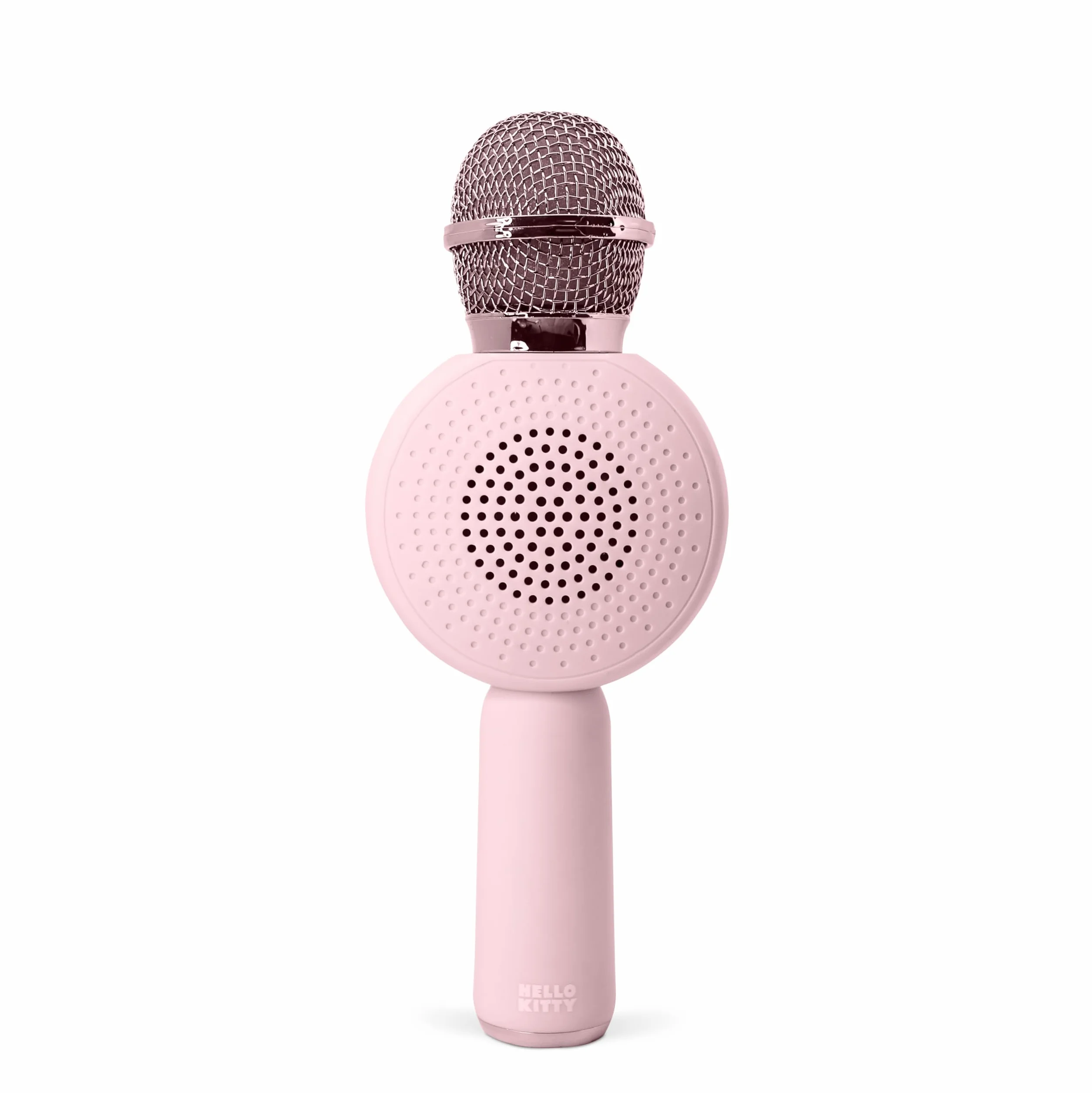Hello Kitty mikrofon do karaoke z bezprzewodowym głośnikiem i diodami LED