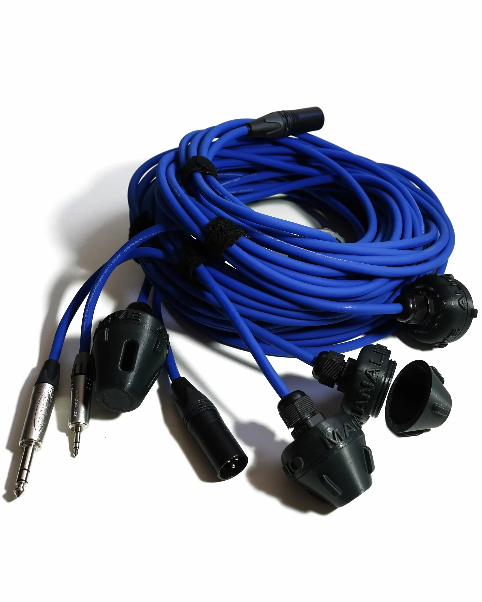 Hidrófono Modułowa jednostka podwodna z mikrokontaktem (Micrófono submarino, resistente al agua, wodoodporny, hidrofóbico) (3 metro, mini jack 3,5 mm)