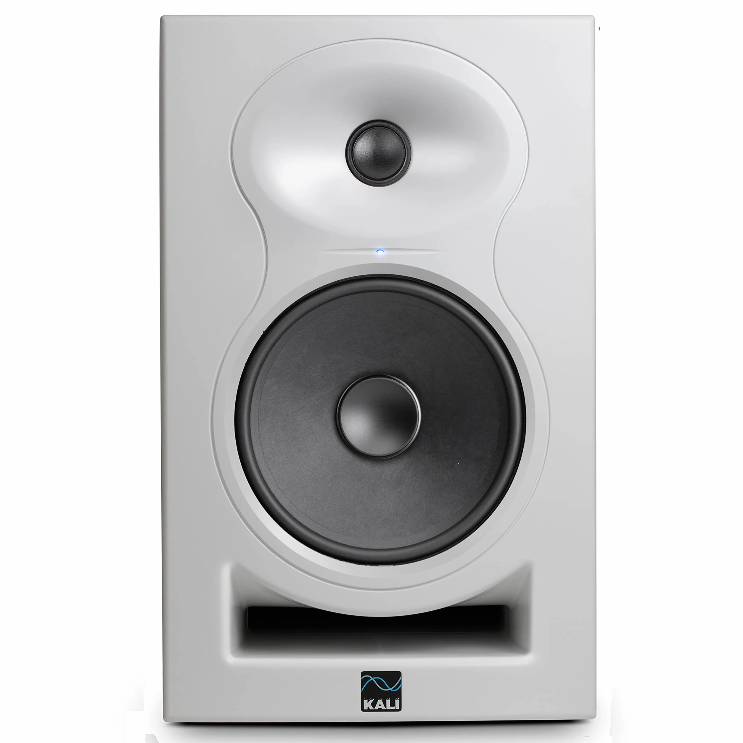Kali Audio LP-6 2nd Wave, monitor studyjny (aktywny monitor bliskiego pola, głośnik z technologią falowodu, system basowy refleksyjny, praktycznie bez czystego hałasu), biały