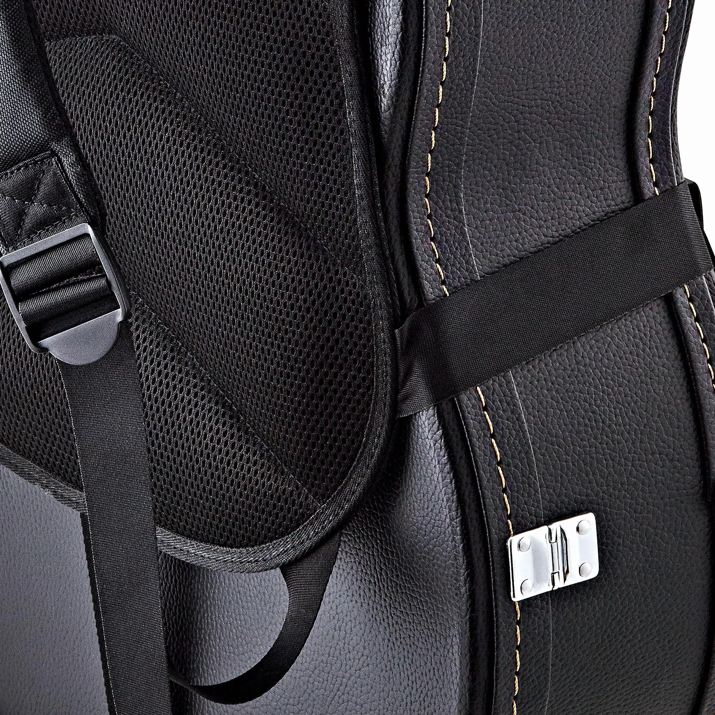 Ortega Guitars Pasek do plecaka Deluxe wyściełany – do ukształtowanych walizek i toreb Gigbags – bez twardej obudowy (OBPS-DLX)