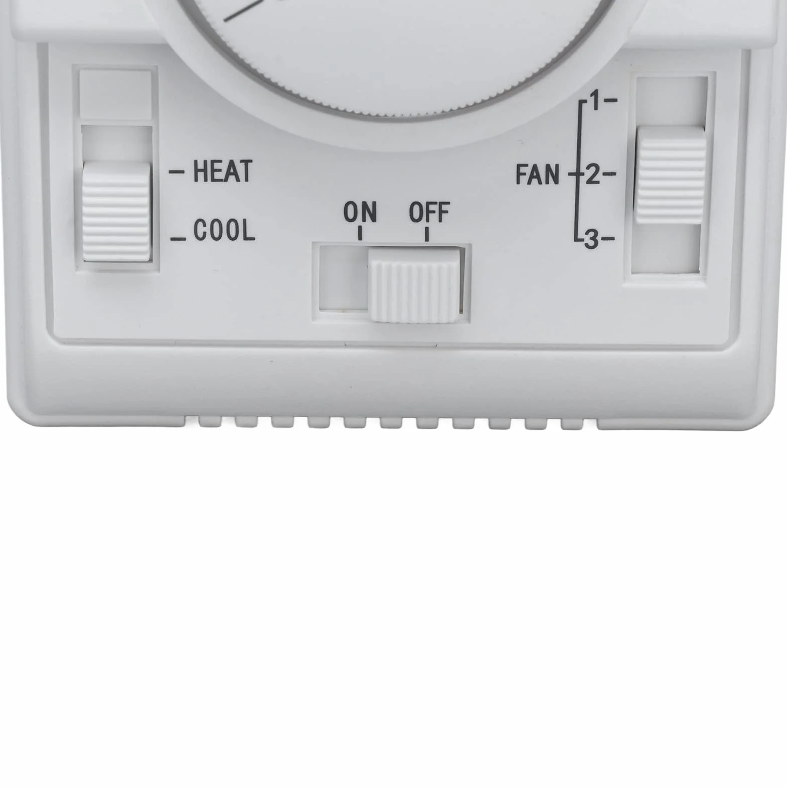 Termostat Centralnej Klimatyzacji 2-drogowy Przełącznik Termostatu ABS Mechaniczny Przełącznik Sterujący Klimatyzatora 110-220 V