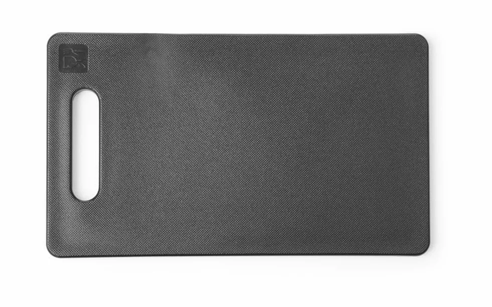 HENDI Deska do krojenia uniwersalna z uchwytem - Czarny - 250x150mm