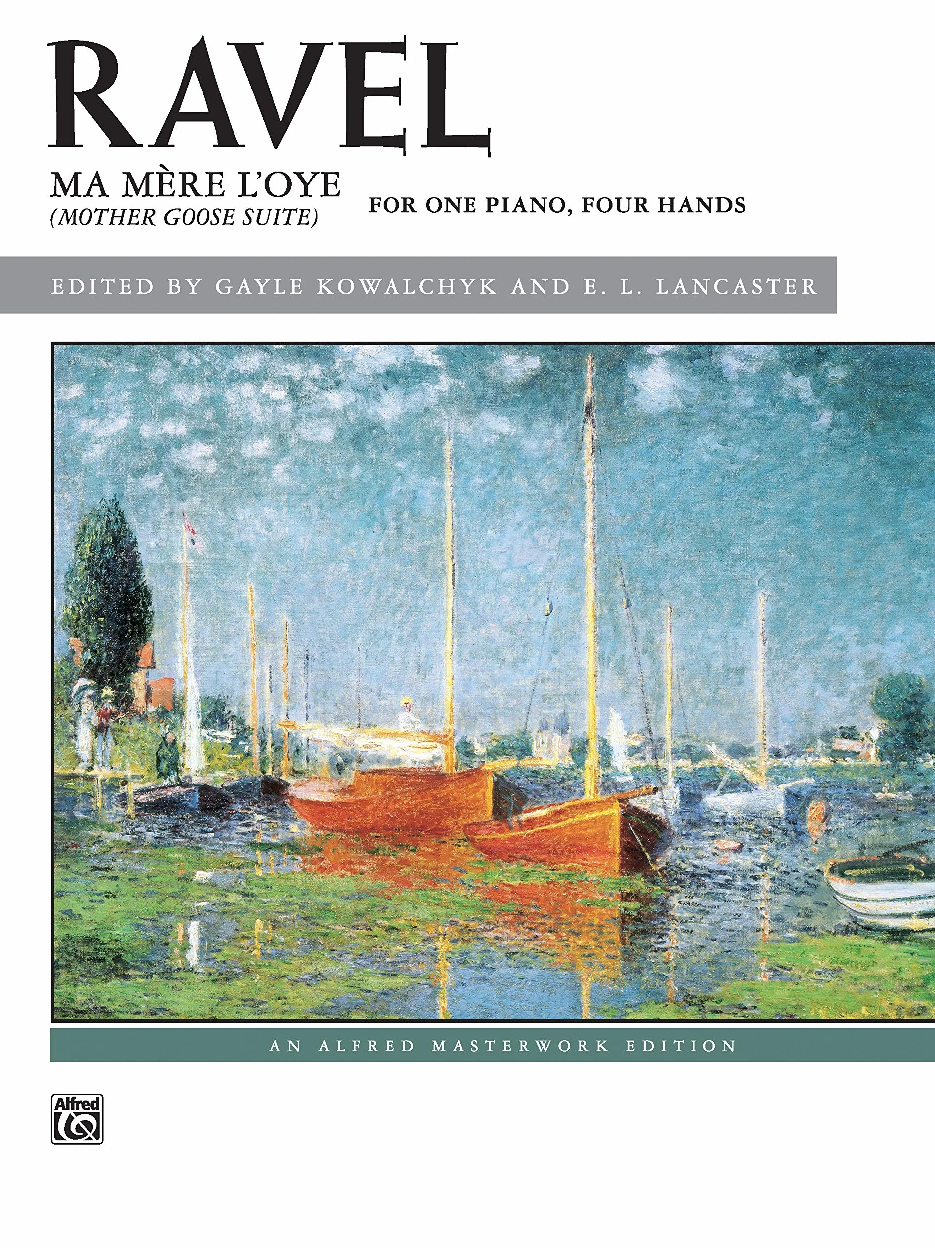 Ravel -- Ma M Re L'Oye (Mother Goose Suite): for one Piano, four Hands
