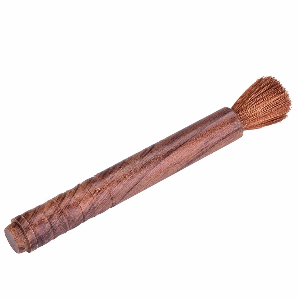 Szczotka do Czyszczenia Skrzypiec, Szczotka do Wełny z Uchwytem z Litego Drewna Narzędzie do Pielęgnacji Skrzypiec Kalafonia Instrument Muzyczny Szczotka do Czyszczenia i (Palisander)