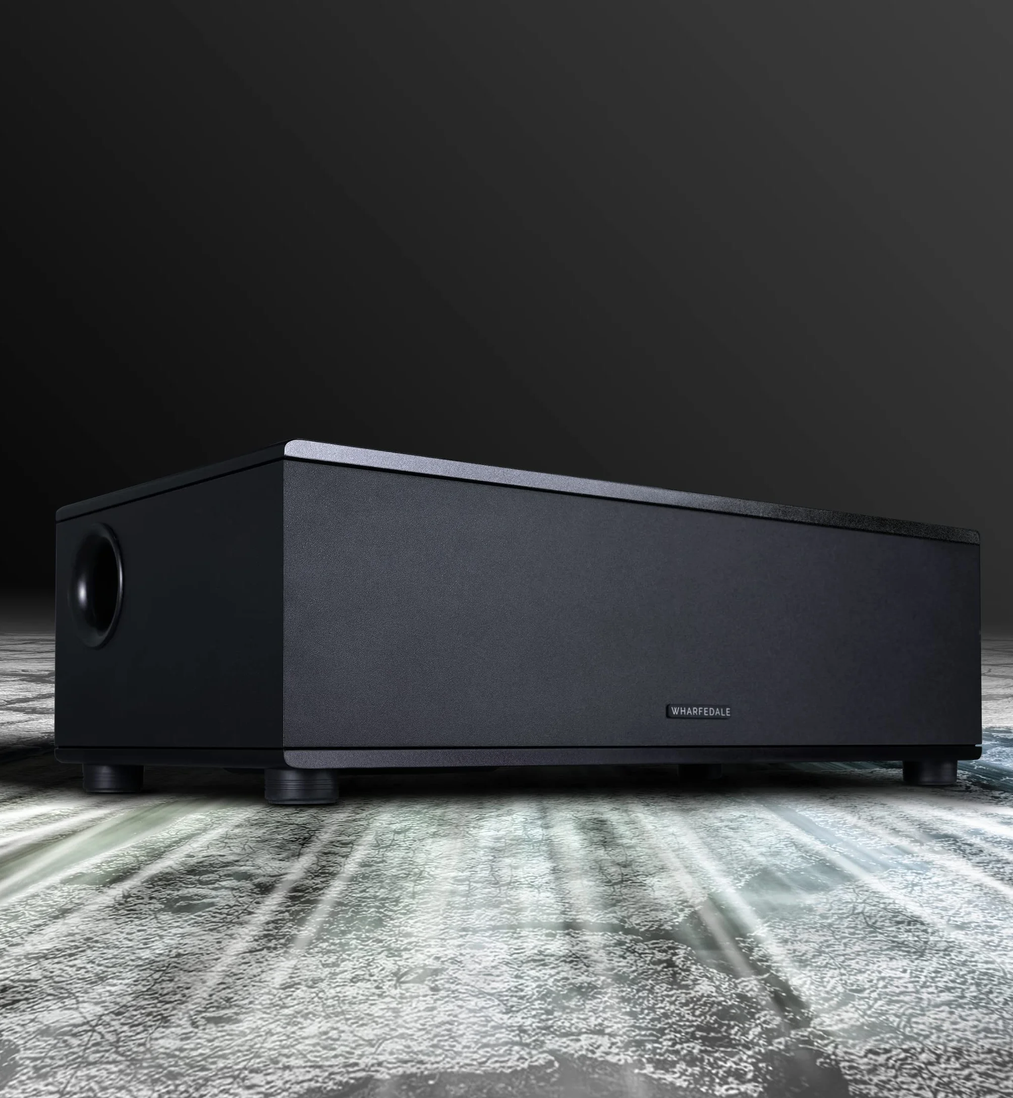 Wharfedale Subwoofer Attivo Black Bass Reflex 20 Cm 200W