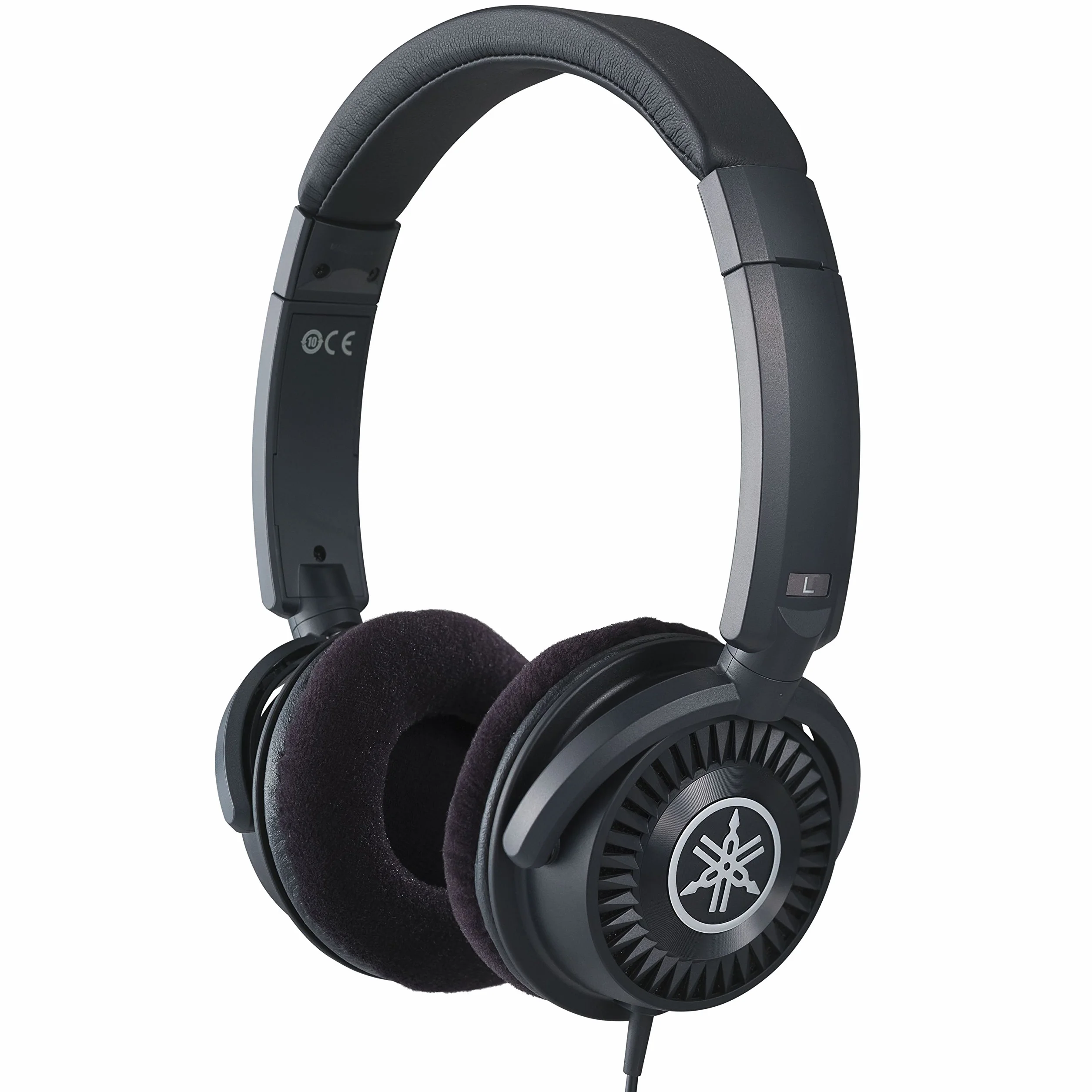 Yamaha Słuchawki HPH-150, jakość, czysty dźwięk i głęboki bas, otwarte plecy, przewodowe słuchawki muzyków, w kolorze czarnym