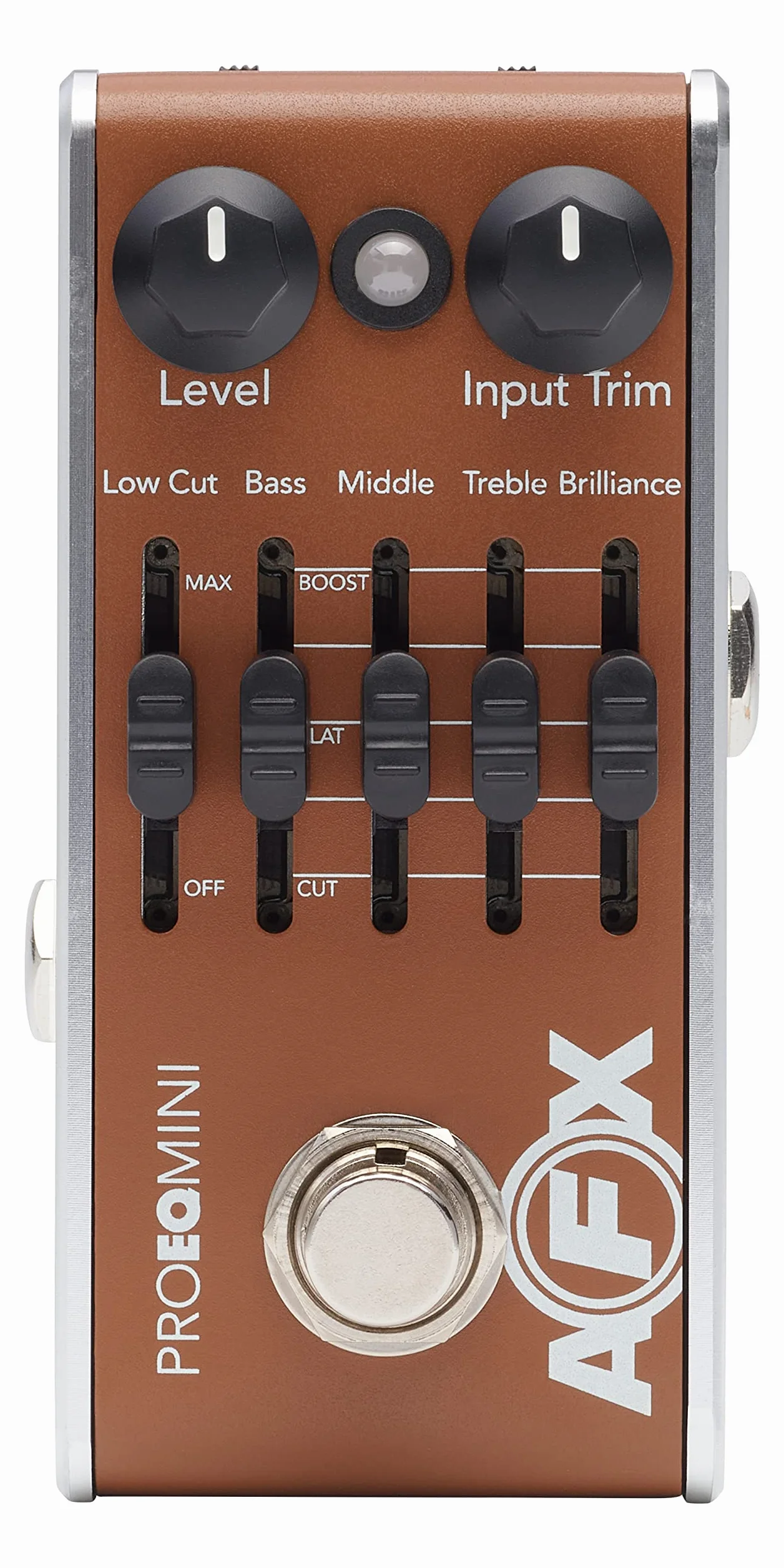 FISHMAN Prewzmacniacz gitarowy pedał - AFX Pro EQ Mini Acoustic Preamp & EQ