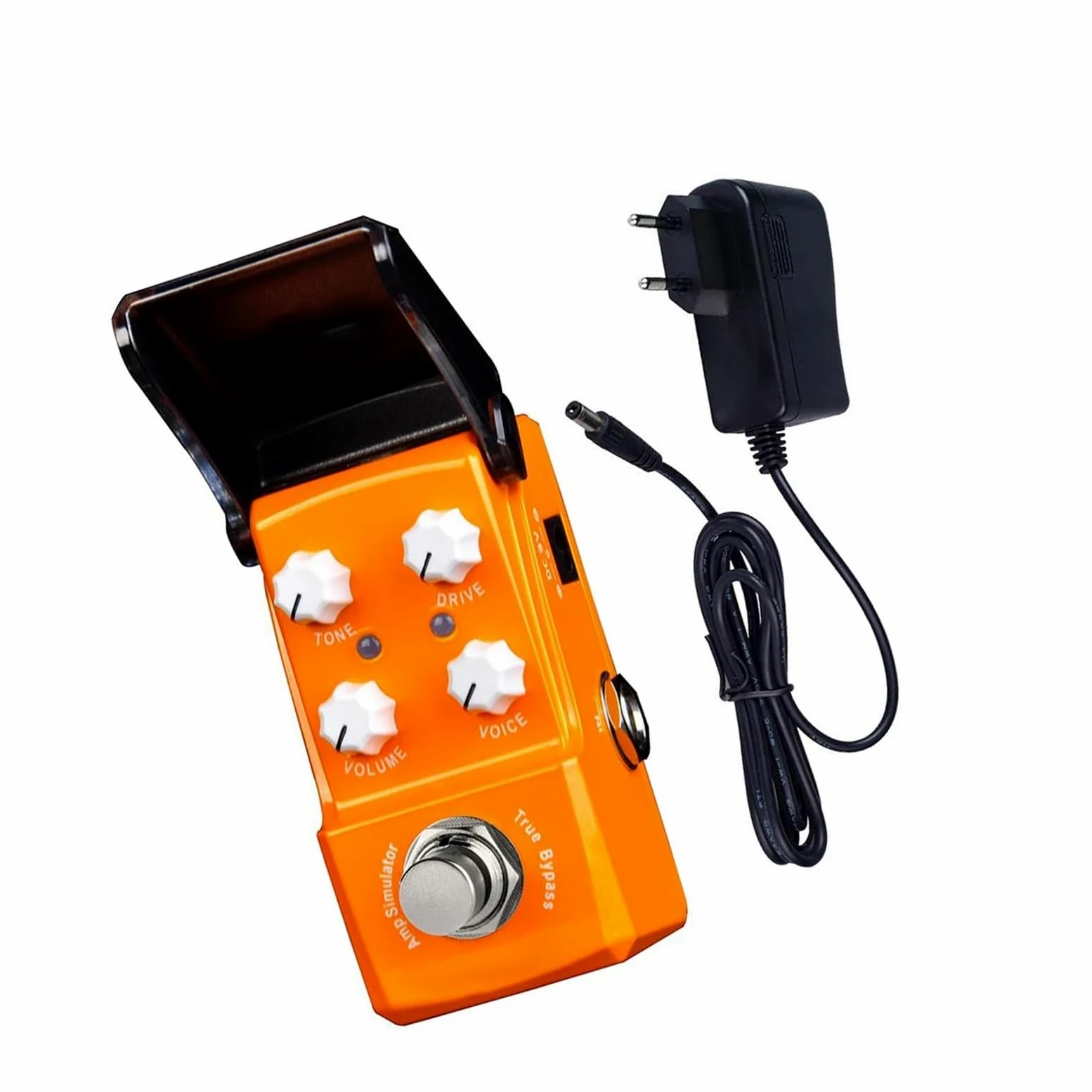 Standardowy Pedał Efektowy Do Gitary Pomarańczowy Wzmacniacz Gitarowy Overdrive Analogowe Efekty Punk Style(JF 310 2)