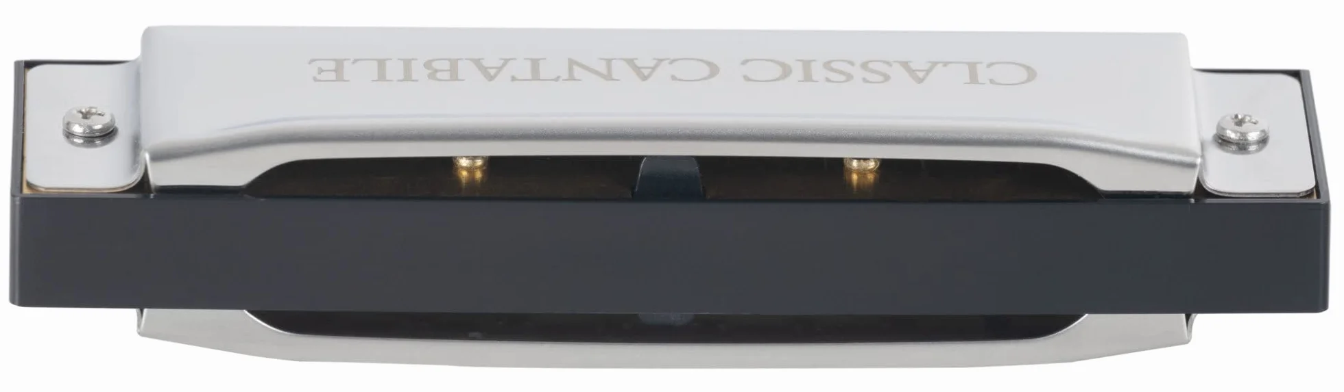 Classic Cantabile AHBS-7 Alabama Blues Harmonica zestaw 7 harmonijek diatonicznych - 10 mosiężnych języków - stal nierdzewna - etui