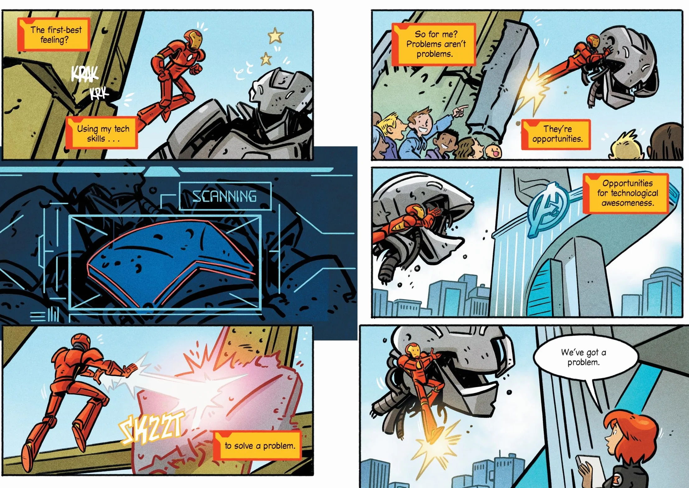 Iron Man: Something Strange! (a Mighty Marvel Team-Up): An Original Graphic Novel: Volume 4