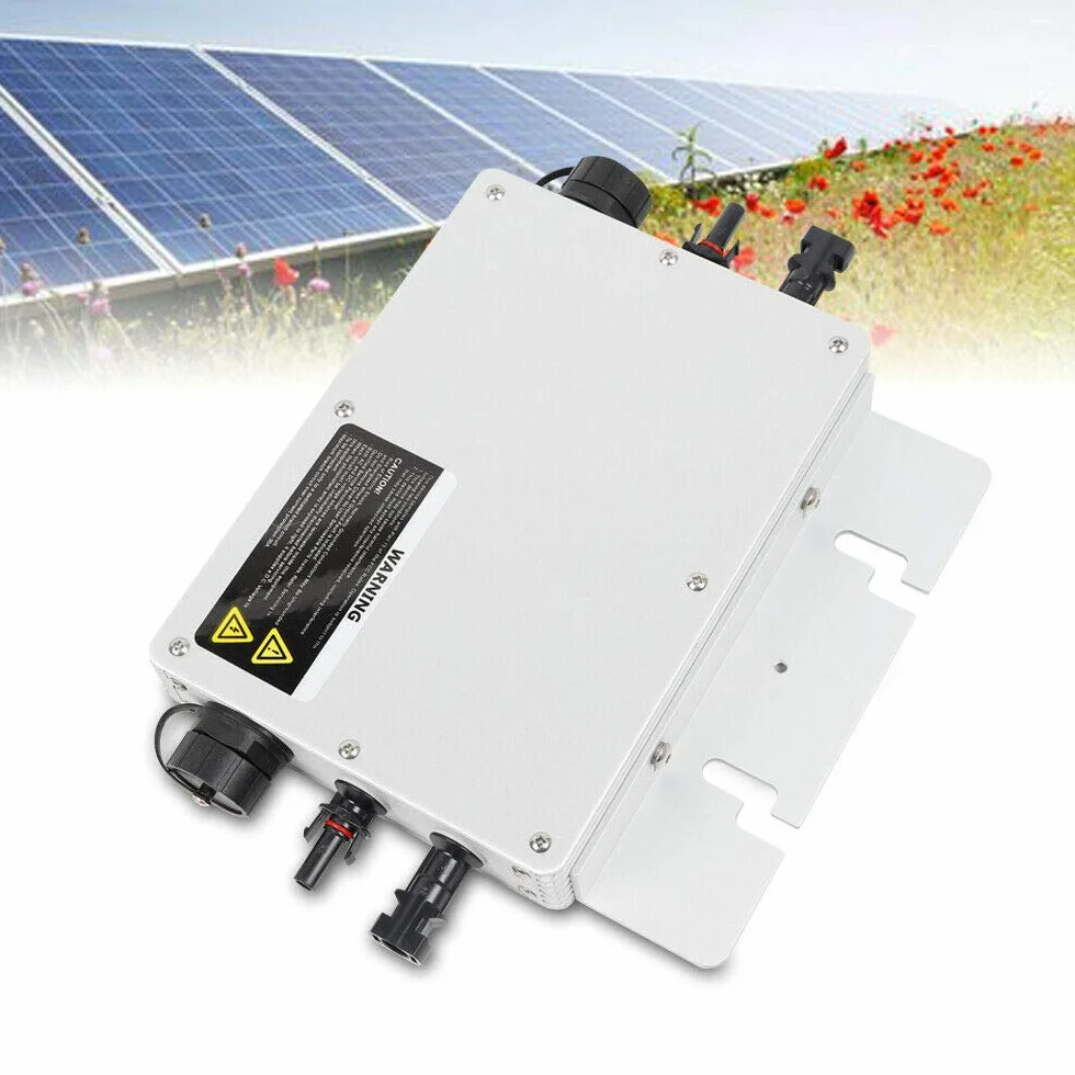 Moduł falownika, WVC 600 W mikroinwerter Solar Power Grid Tie PV Inverter Digital Controller do systemów wytwarzania energii (WVC-600W)