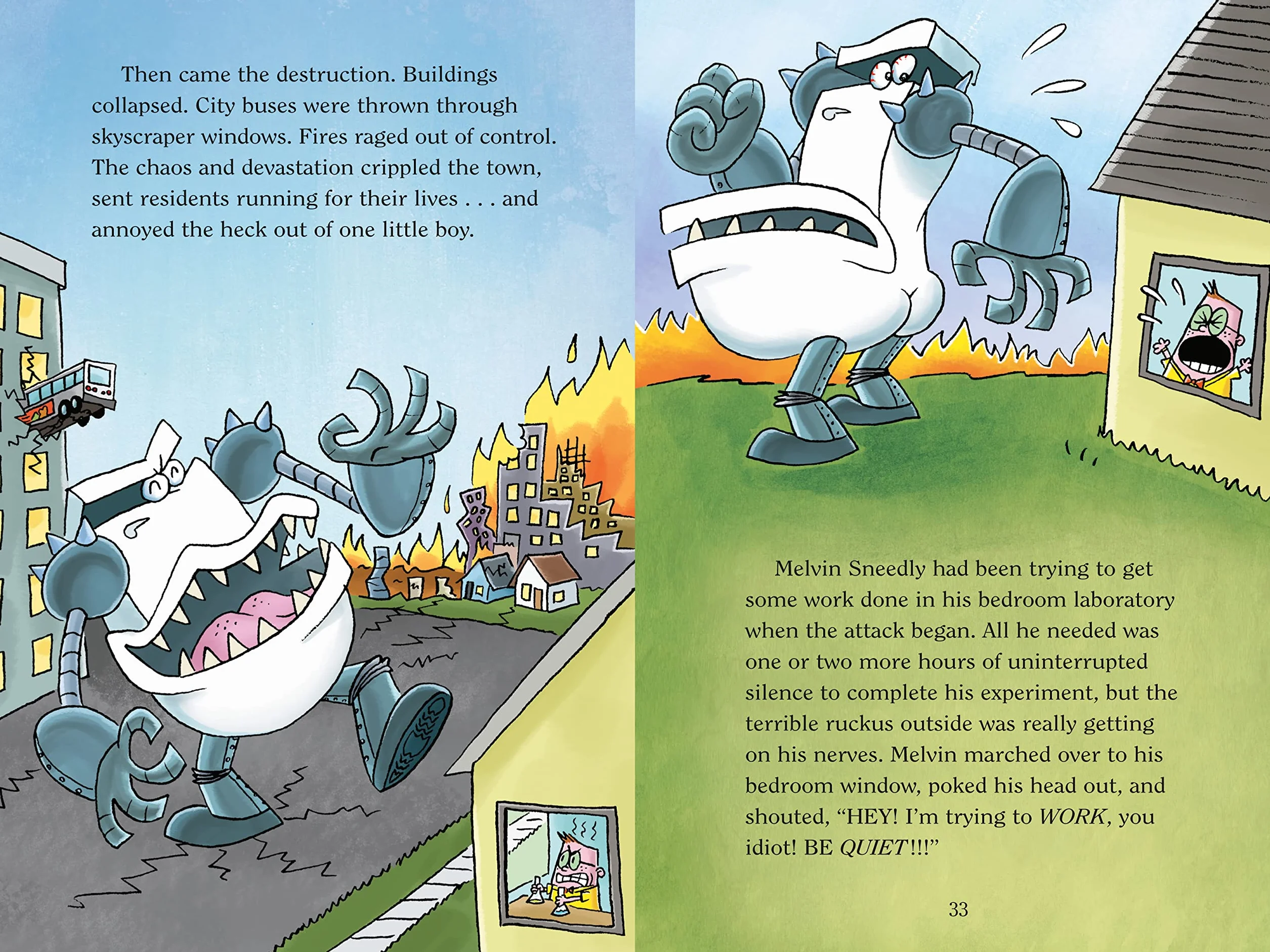 Captain Underpants and the Tyrannical Retaliation of the Turbo Toilet 2000 Full Colour: 11