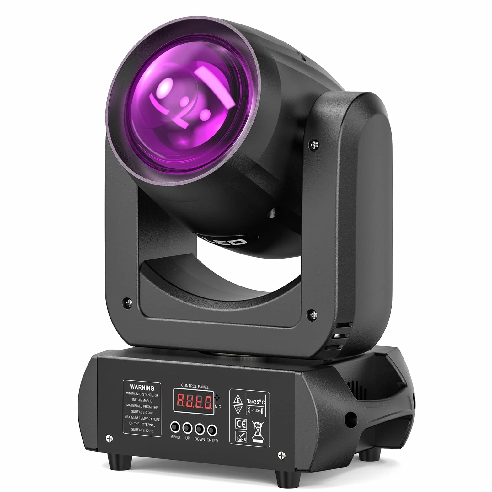 Ruchoma głowica LED DMX 150 W 8 GOBO RGBW reflektor sceniczny dla DJ