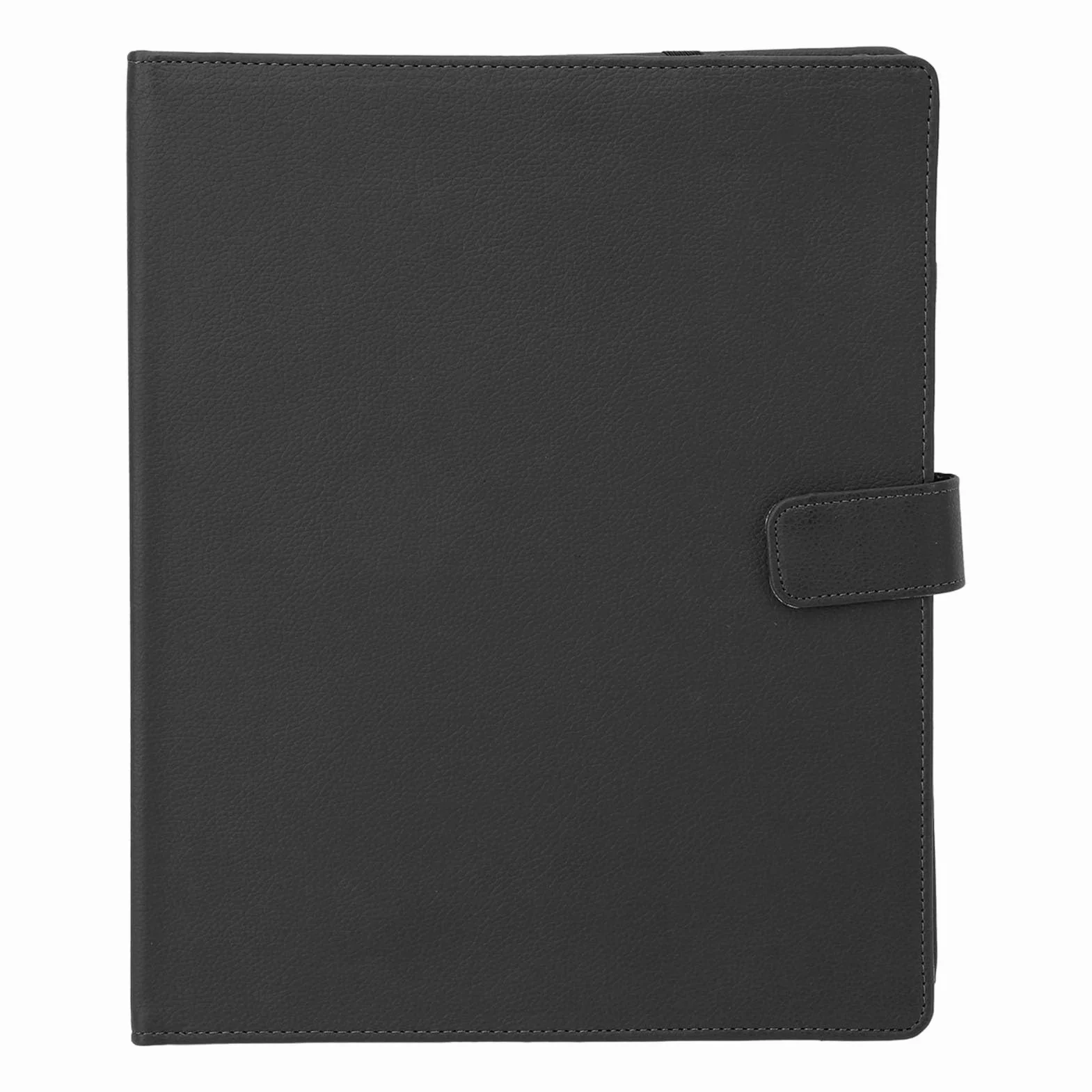 Przenośna Teczka na Nuty A4 ze Skóry PU, PVC - z Numerami Stron dla Chóru Orkiestrowego (Black)