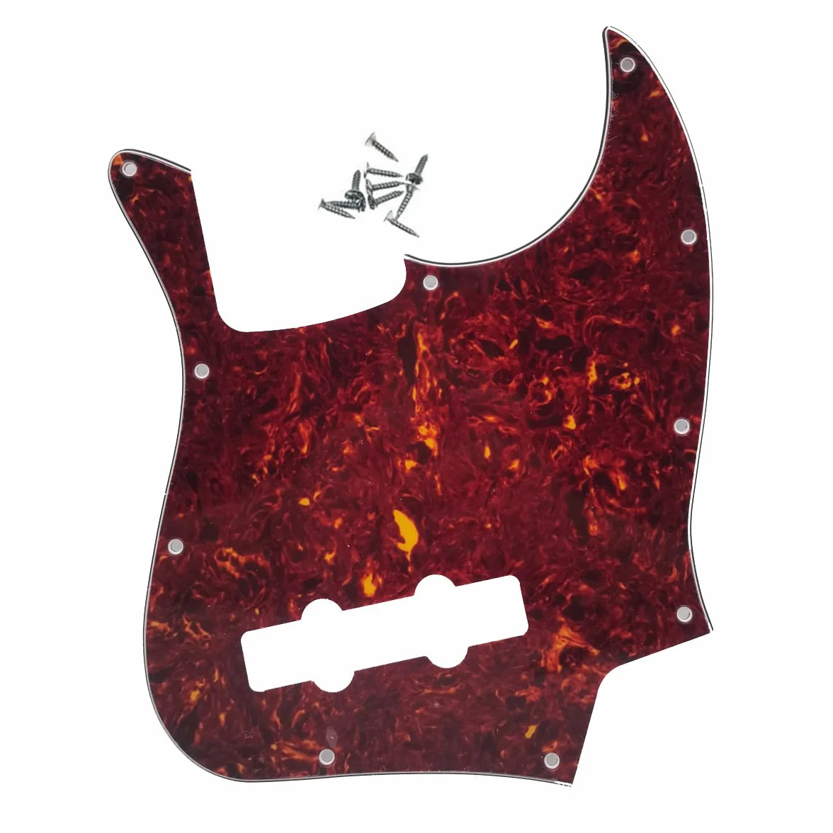 Dopro Jazz Bass J Bass Pickguard dla USA/Meksykański 4-strunowy FD Jazz Bass Vintage Tortoise