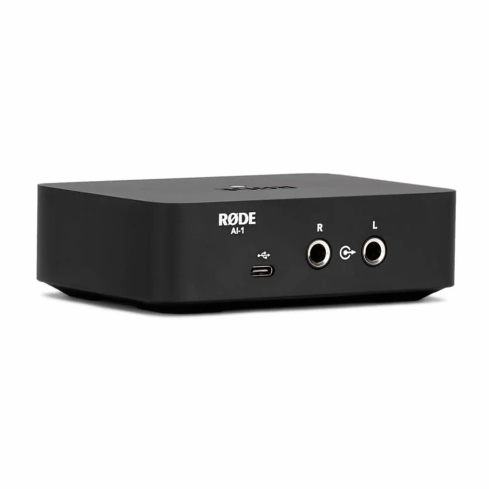 RØDE AI-1 Interfejs audio USB jednokanałowy klasy studyjnej z gniazdem Neutrik™ Combi do produkcji muzycznej, strumieniowania i podcastingu