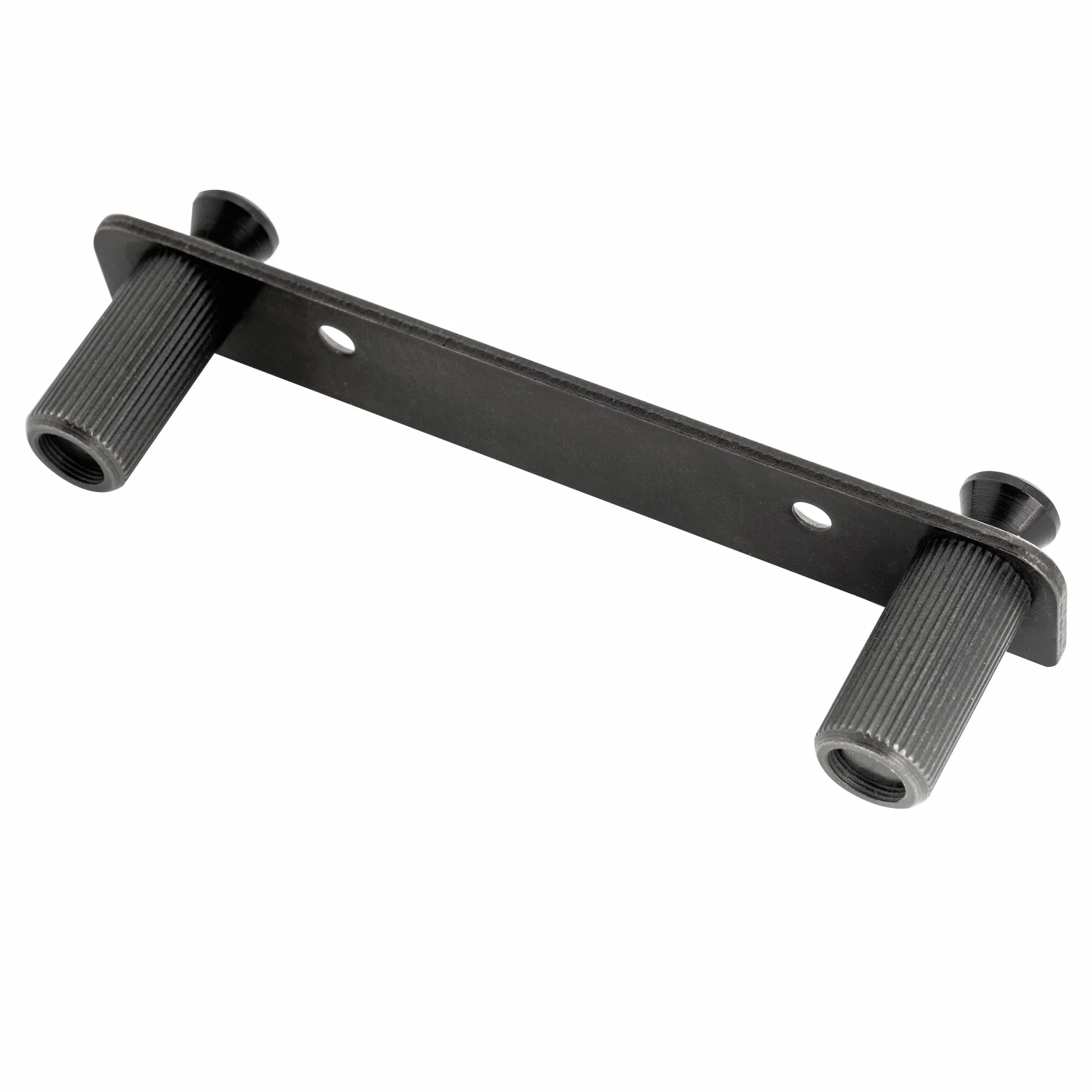 Musiclily Pro Double Blokowany Mostka Tremolo Wspornik i Trzpieni M7 do Gitary Elektrycznej Floyd Rose Style, Czarny