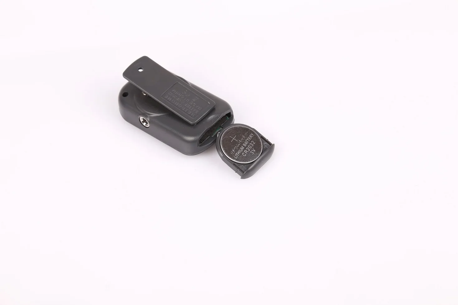 Cyfrowy metronom wielofunkcyjny klips LCD cyfrowy rytm tempo mini metronom z baterią do fortepianu skrzypiec gitara pułapka bęben biegnący - czarny