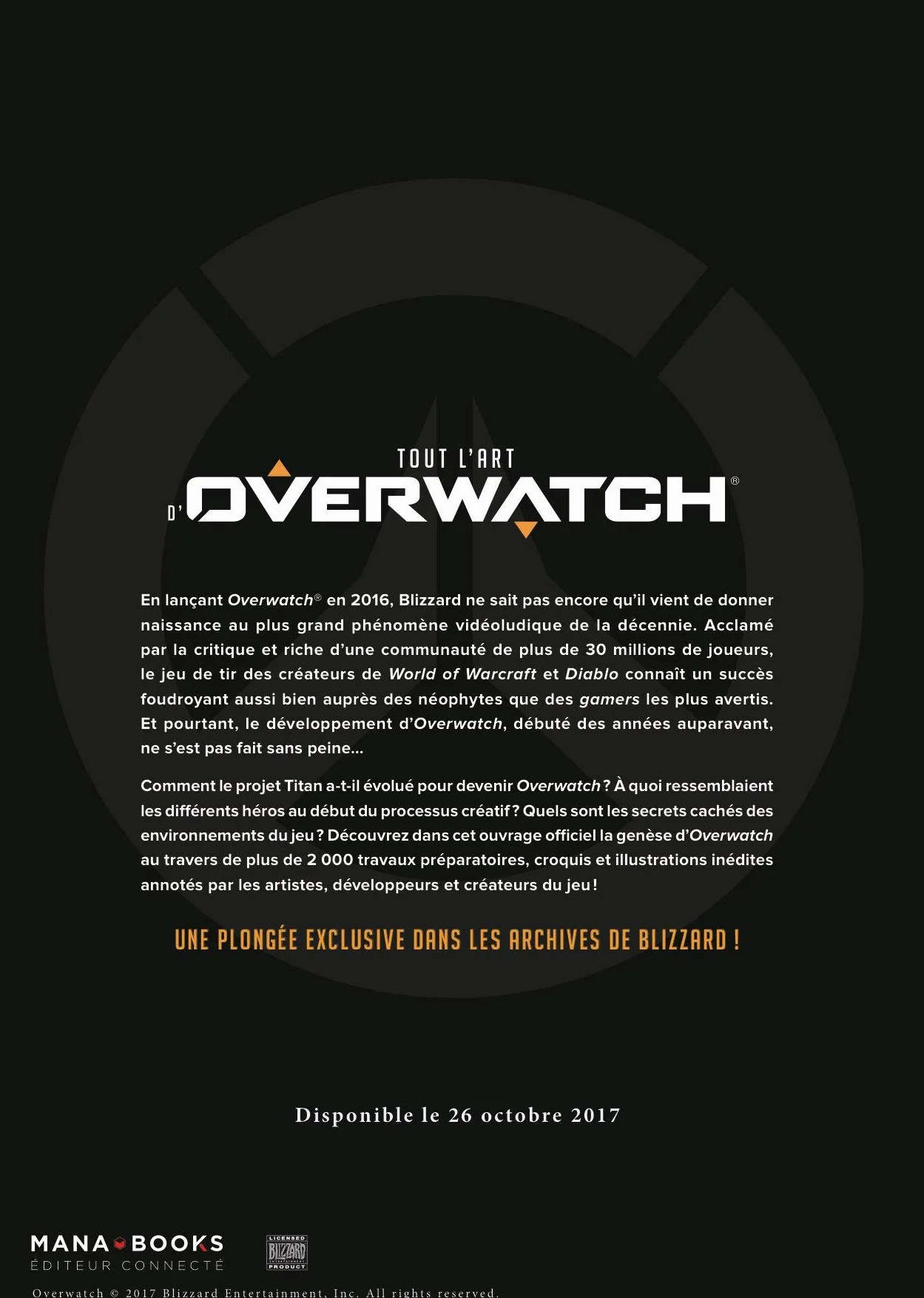 Tout l'art d'Overwatch