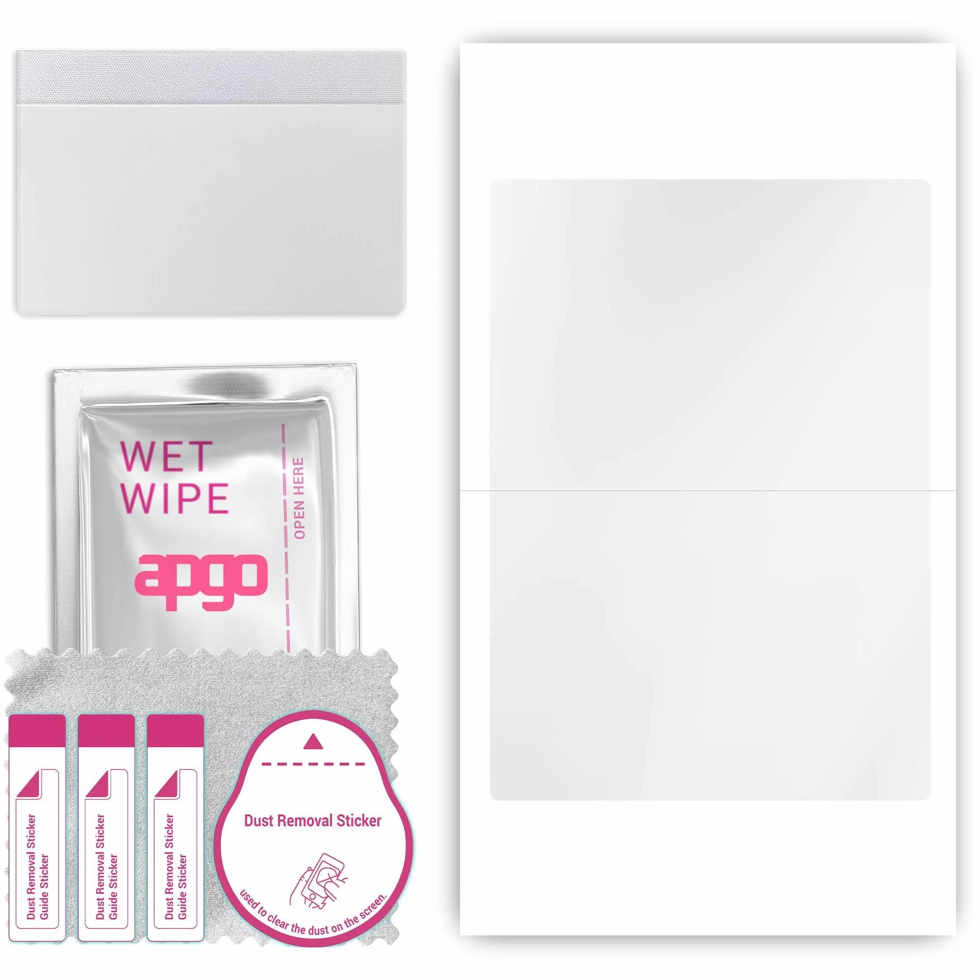 apgo Hydrogel Screen Protector dla KOBO Elipsa 2E, folia hydrożelowa, z warstwą pozycjonującą, łatwa instalacja