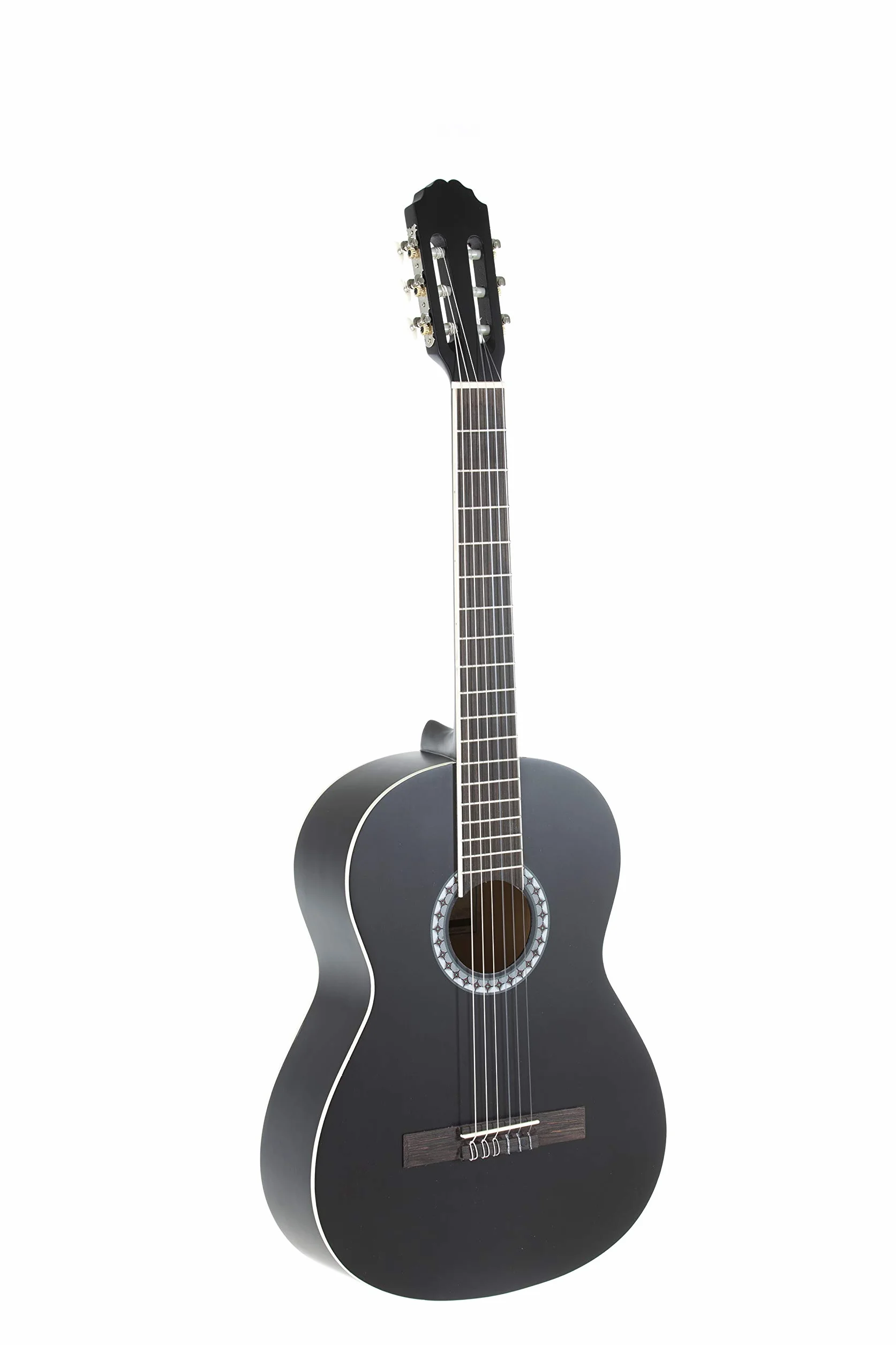 GEWA gitara klasyczna Basic 3/4, korpus lipa, podstrunnica drewno pakkaholz, chromowane maszynki, kolor czarny