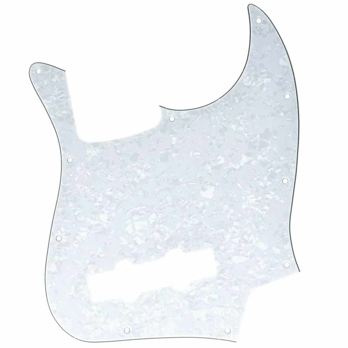 Dopro Jazz Bass J Pickguard basowy 4 struny FD Jazz Bass White Pearl