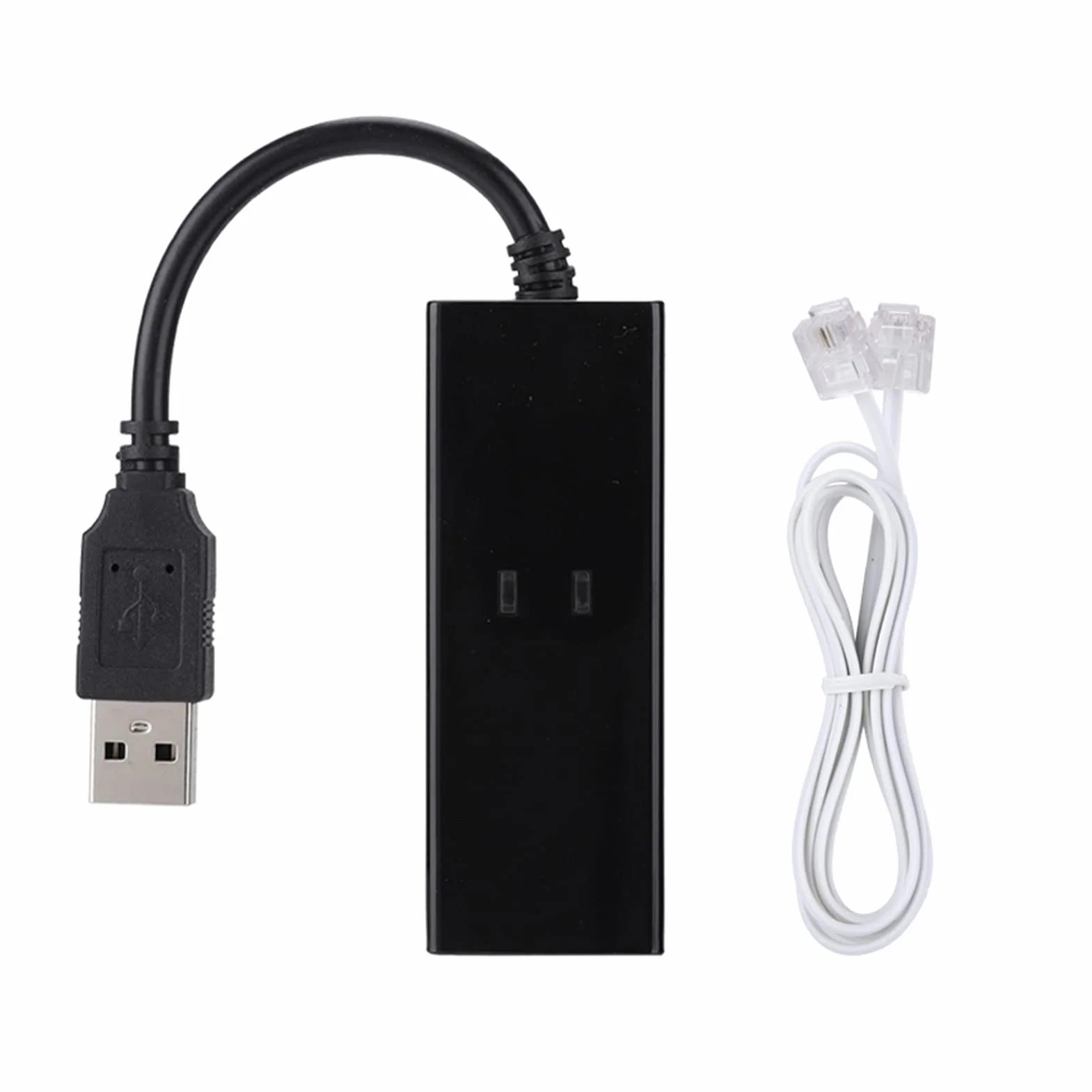 Faks-modem USB 2.0 56K Wygodne Wysyłanie i Odbieranie Faksów na Komputerze dla Użytkowników 7 Me