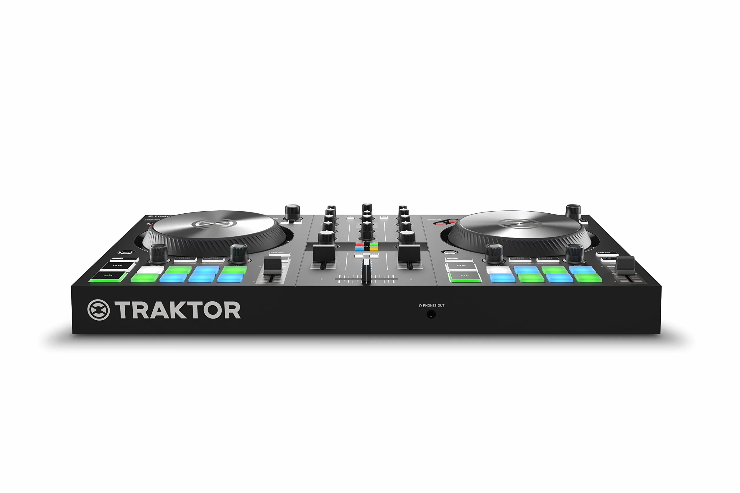 Native Instruments Traktor Control S2 Mk3 Kontroler Dj, Czarny, 2 Kanały/16 Padów