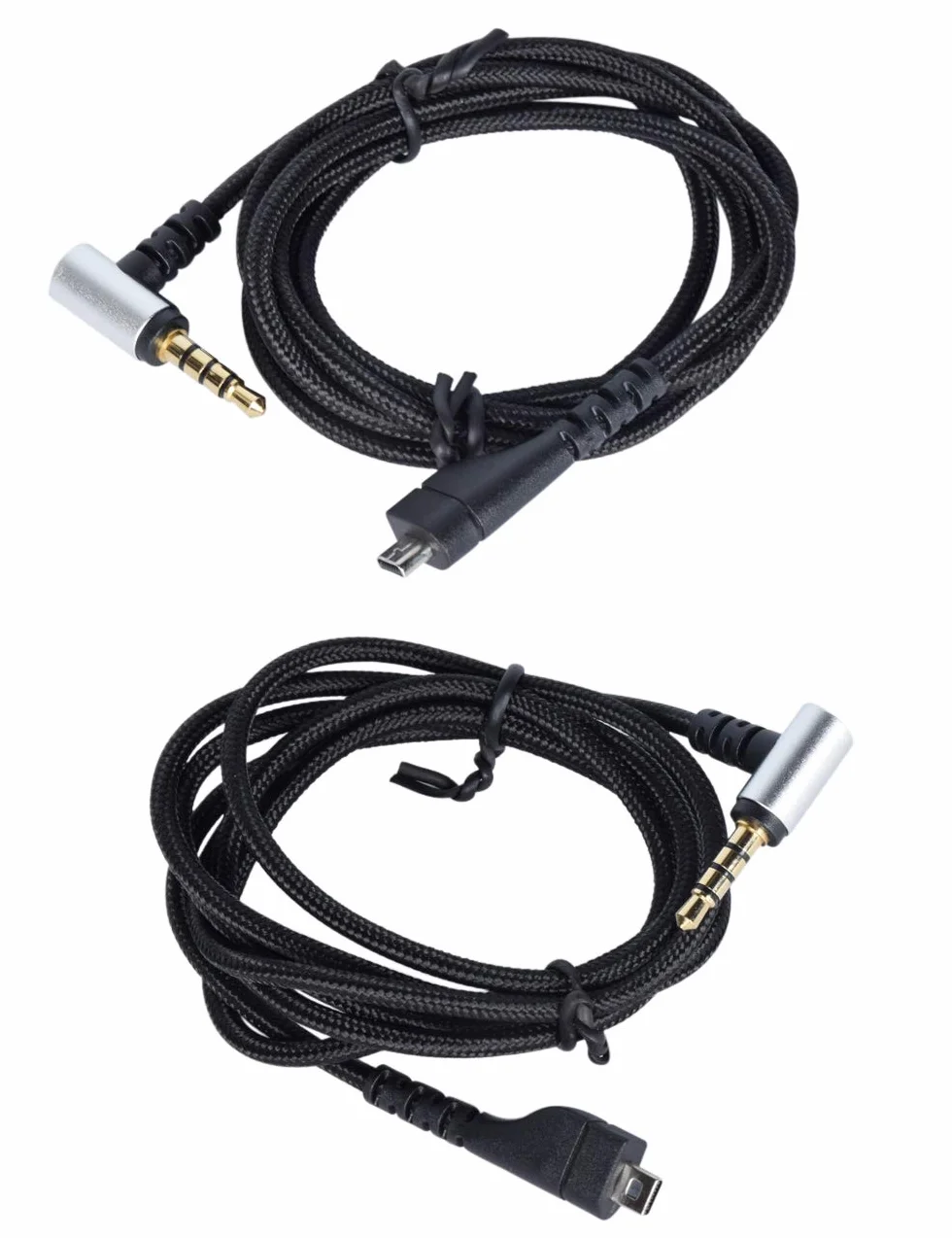 1,2 M / 2 M Kabel Wideo Zamienny Kabel Black Bears do Zestawu Słuchawkowego do Gier Dla Arctis 3 Arctis 5 Arctis 7 Arctis Pro