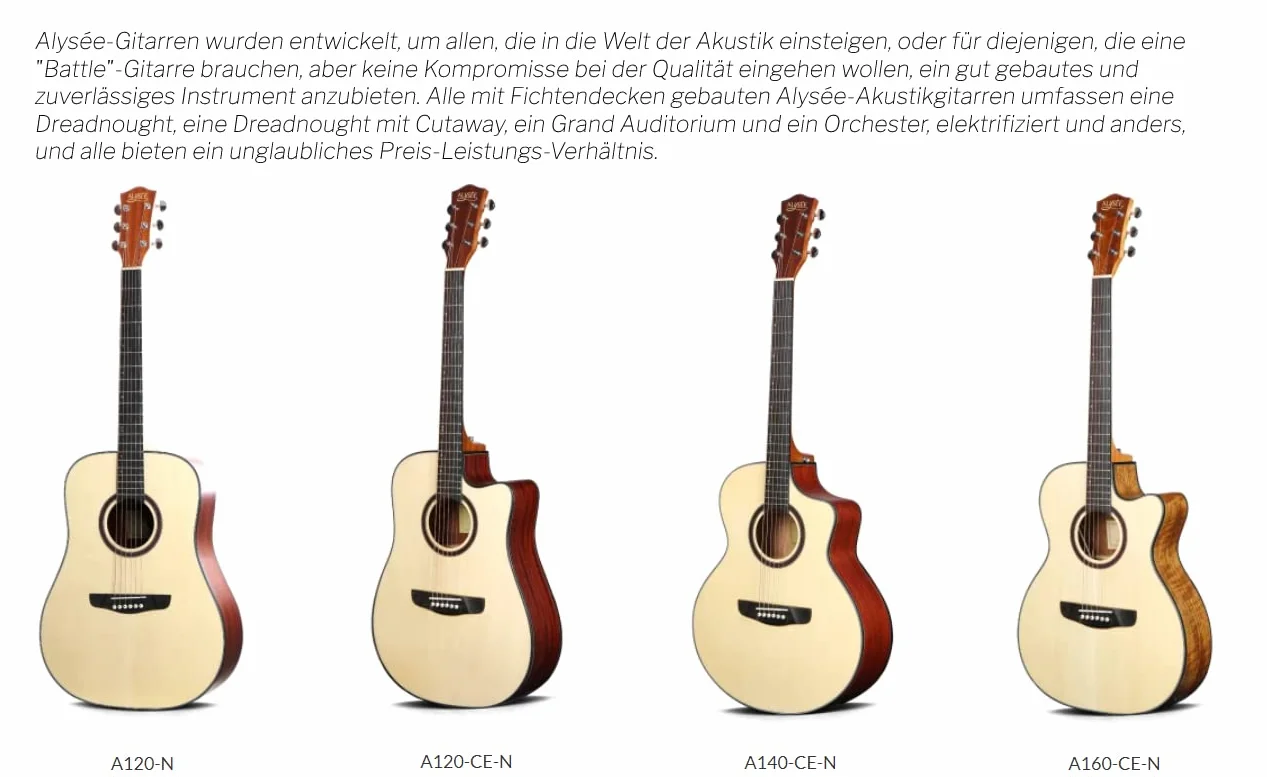 A120-N - Dreadnought-gitara akustyczna