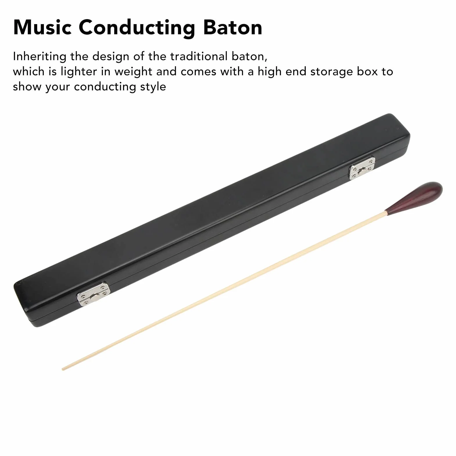 Baton Dyrygencki Orkiestra Professional Maple Handle z Drewnianą Skrzynką