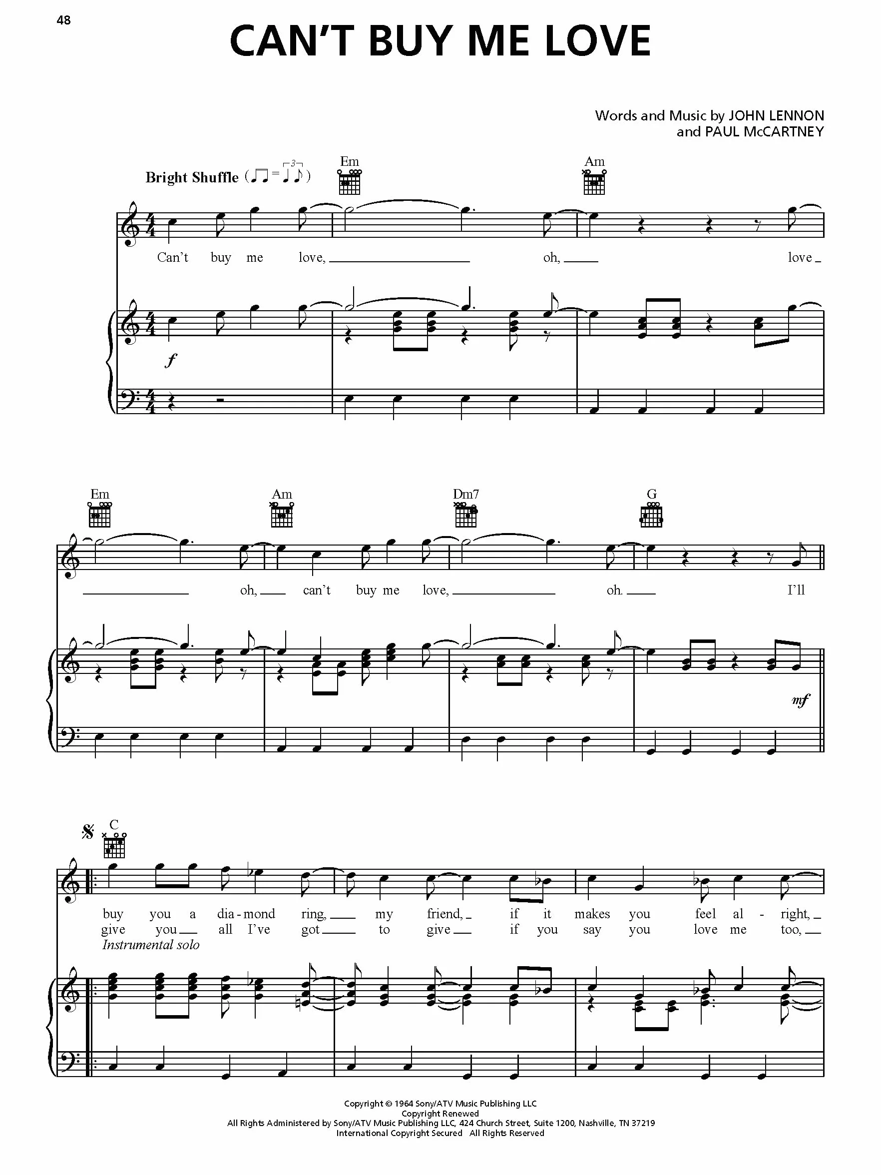 The beatles sheet music collection - piano, voix & guitare - 105 titres & 440 pages