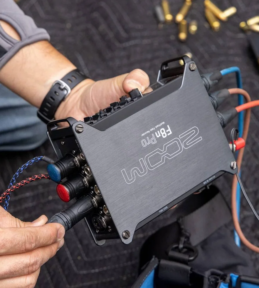ZOOM F8nPro Field Recorder 8-kanałowy 32-bitowy rejestrator audio czarny