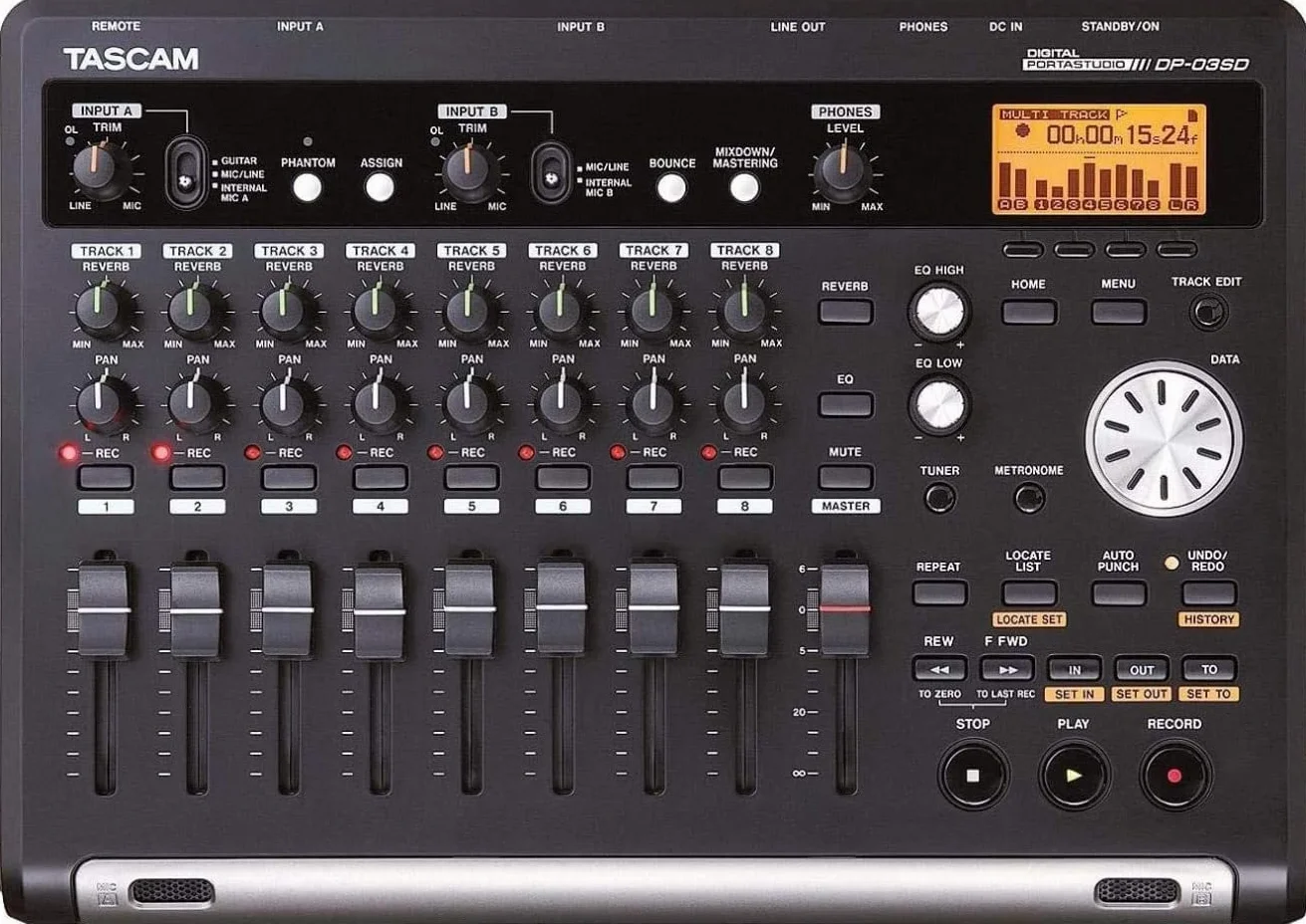 Tascam DP-03SD Portastudio Recorder