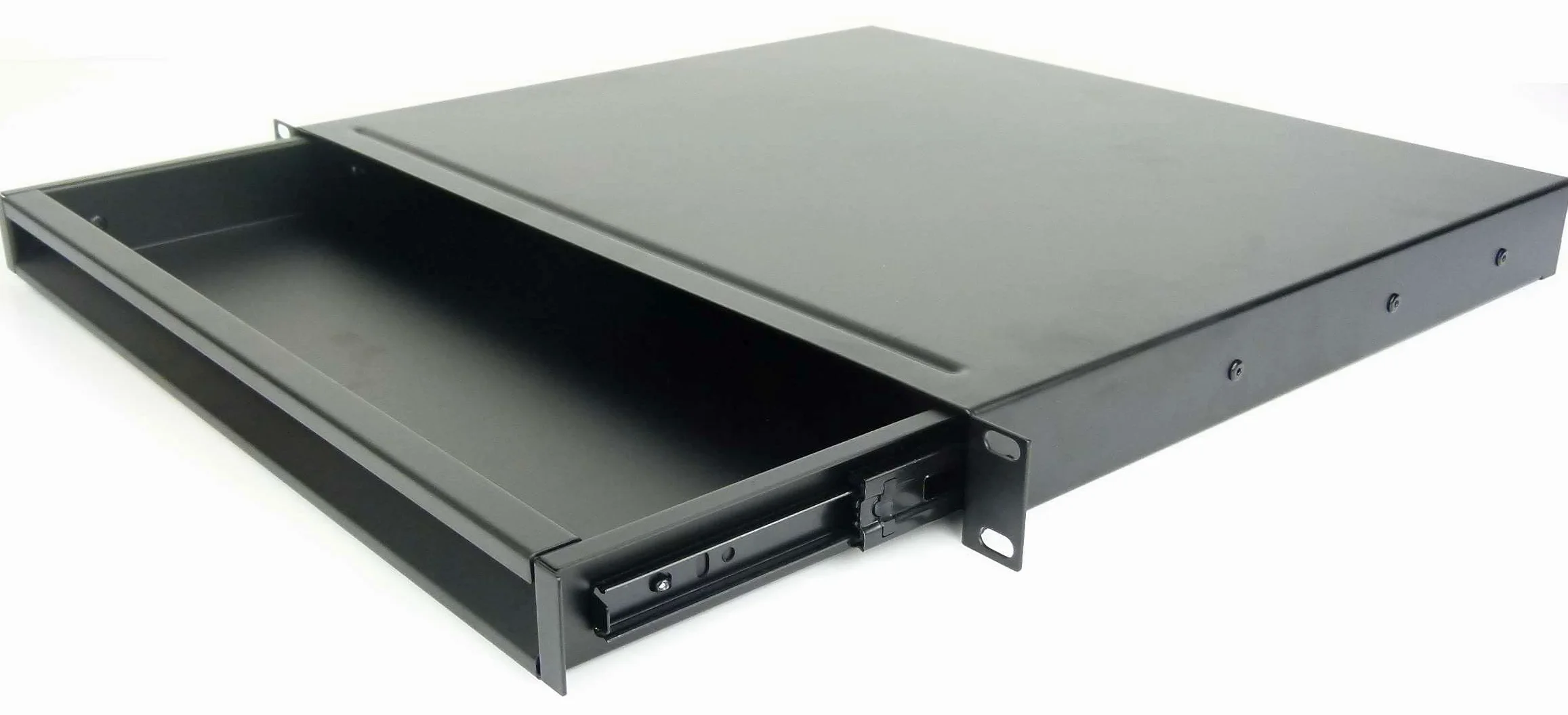 Adam Hall 1 HE ERGO 19" aluminiowa szuflada rack 874E01A (1 x 1 HE ERGO ALU)