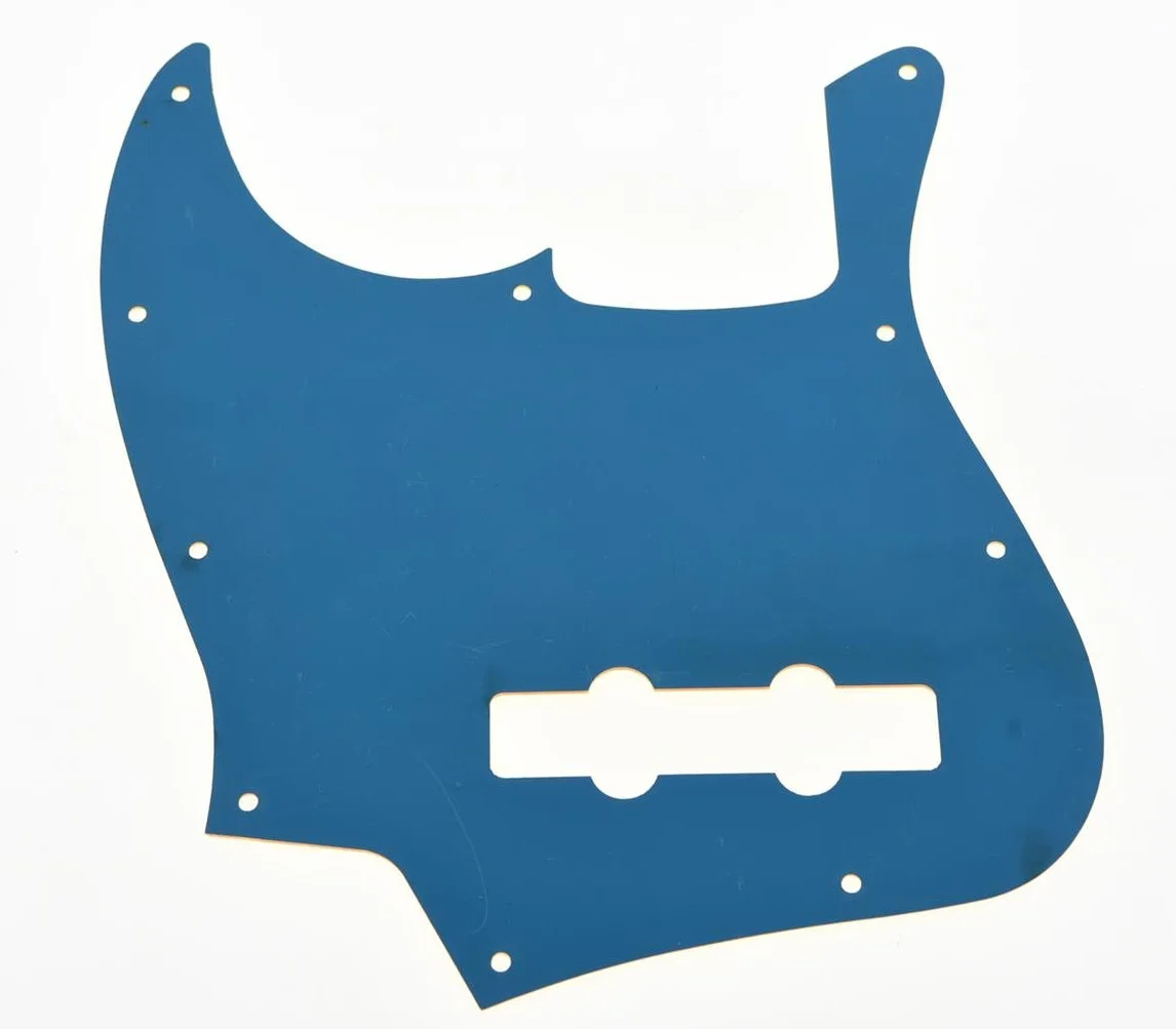 KAISH Złote lustro USA Spec Jazz J Bass Pickguard Scrach Plate do Fender