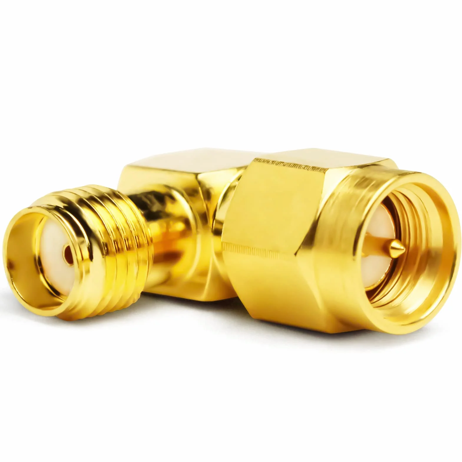 TOJOIN 2 SZTUK Złącza Adaptera Koncentrycznego RF SMA/Typu N do Kabla RF, łącznik do Anteny, Krótkofalówki, WiFi (SMA-JWK1-2pcs)