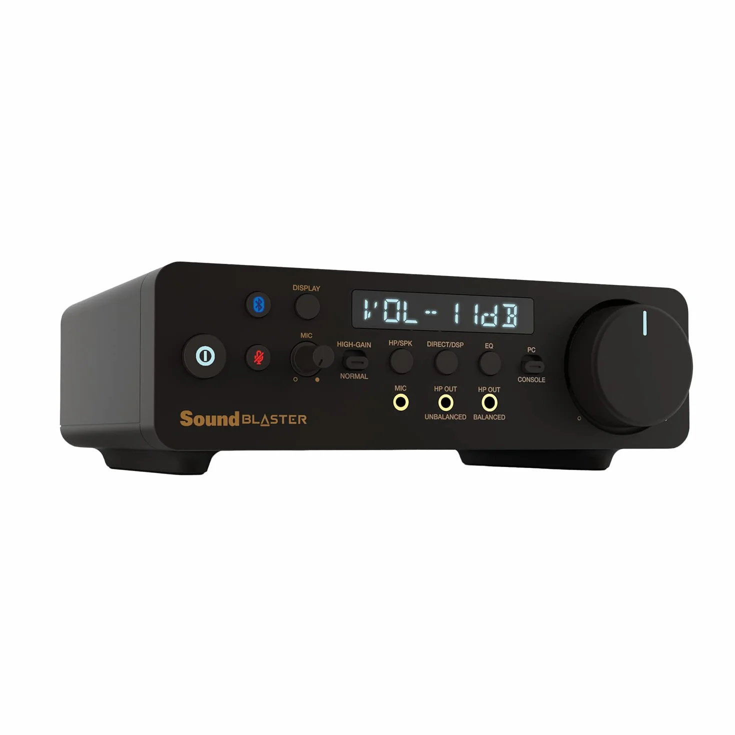 CREATIVE Sound Blaster X5 Hi-res 32bit/384kHz zewnętrzny przetwornik cyfrowo-analogowy USB z w pełni zbalansowanym bi-amperem słuchawkowym Xamp, odbiornikiem Bluetooth, wejściem RCA, wejściem