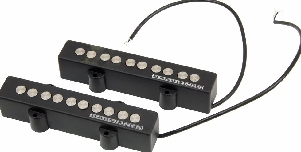 Seymour Duncan SJ5-3S Pojedyncza seria JB 5 strun zestaw Quarter-Pound Jazz Bass Micro do basu Czarny