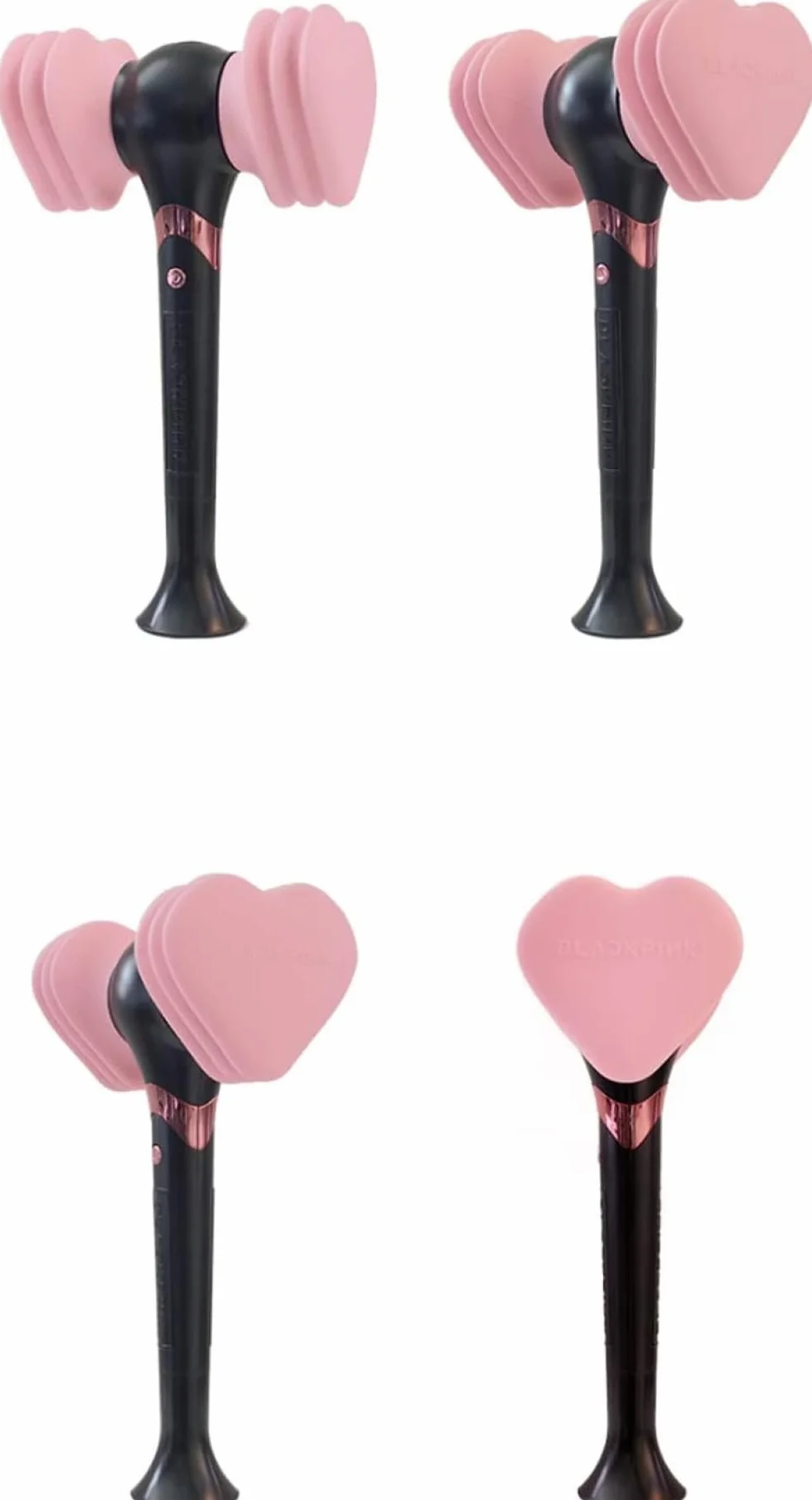 Blackpink LED Glow Stick akcesoria koncertowe czarne 9 cm x 25,5 cm x 15,5 cm