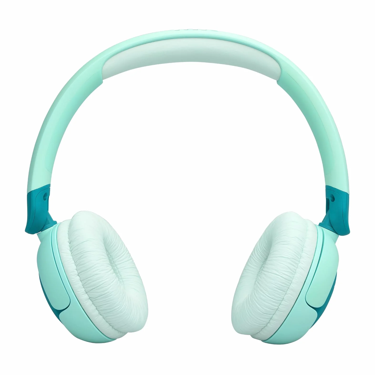 JBL Junior 320 BT Bezprzewodowe Słuchawki Nauszne z Bluetooth dla Dzieci z Wbudowanym Mikrofonem, 50 H Odtwarzania, Ograniczeniem Głośności, Łatwym Sterowaniem i Zestaw naklejek, Zielone