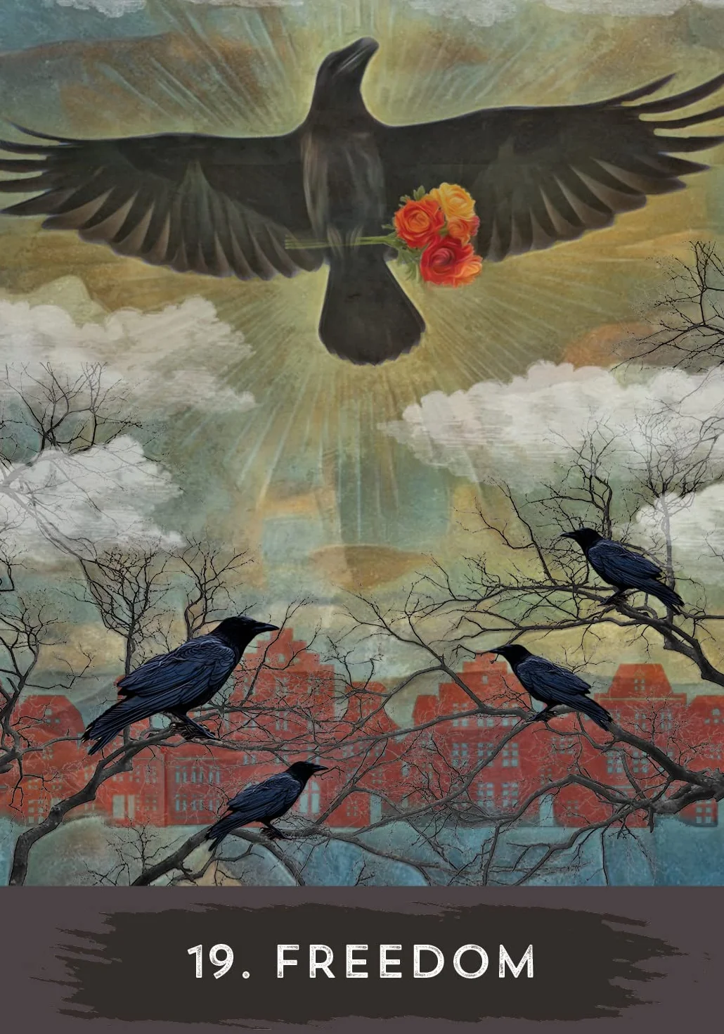 Urban Crow Oracle: A 54-Card Deck and Guidebook