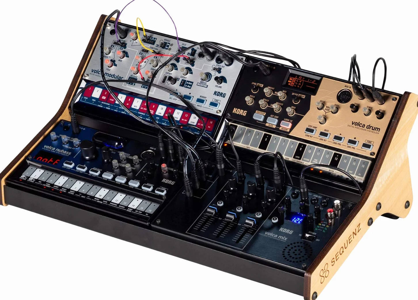 KORG Sequenz 4 Unit Volca Rack - Stand (2x2)